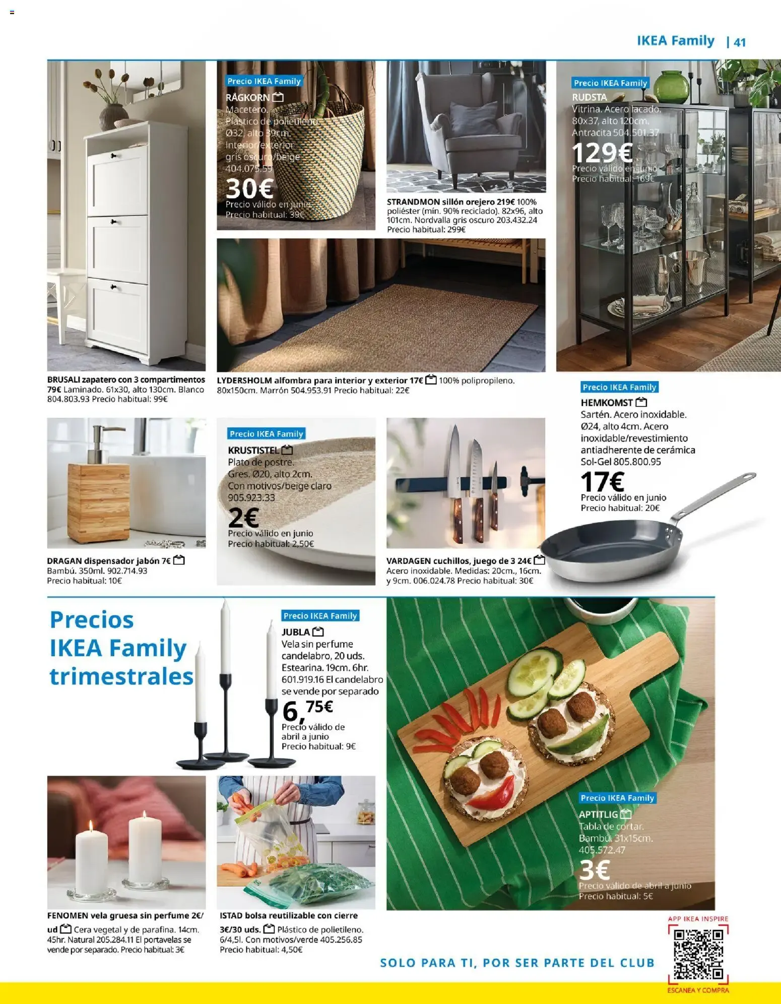 Catálogo de IKEA Family: La revista para fans incondicionales de IKEA 1 de abril al 30 de junio 2026 - Página 41