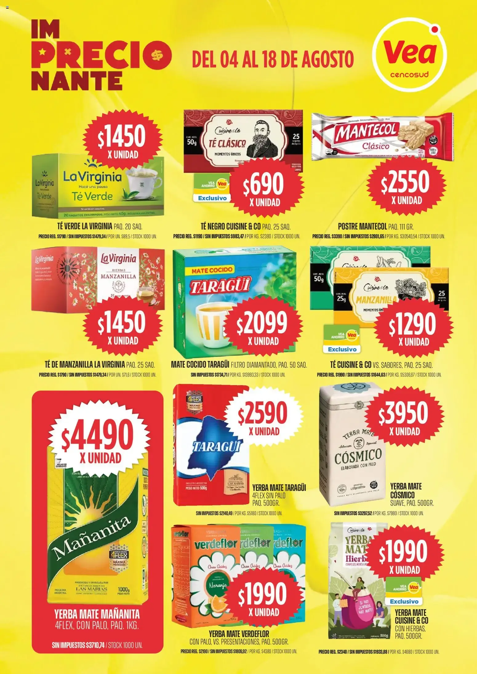 Ofertas de Vea ofertas del 04/08/2026 - 18/08/2026 4 de agosto al 18 de agosto 2026 - Página 4 del catálogo