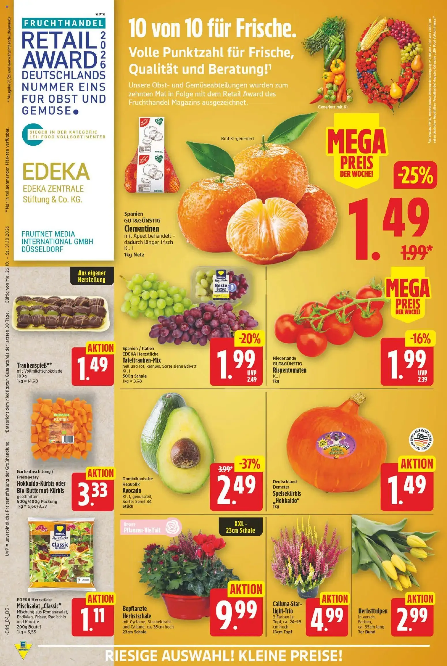 E center Prospekt (ab 26.10.2026) zum Blättern von 26. Oktober bis 31. Oktober 2026 - Prospekt seite 4