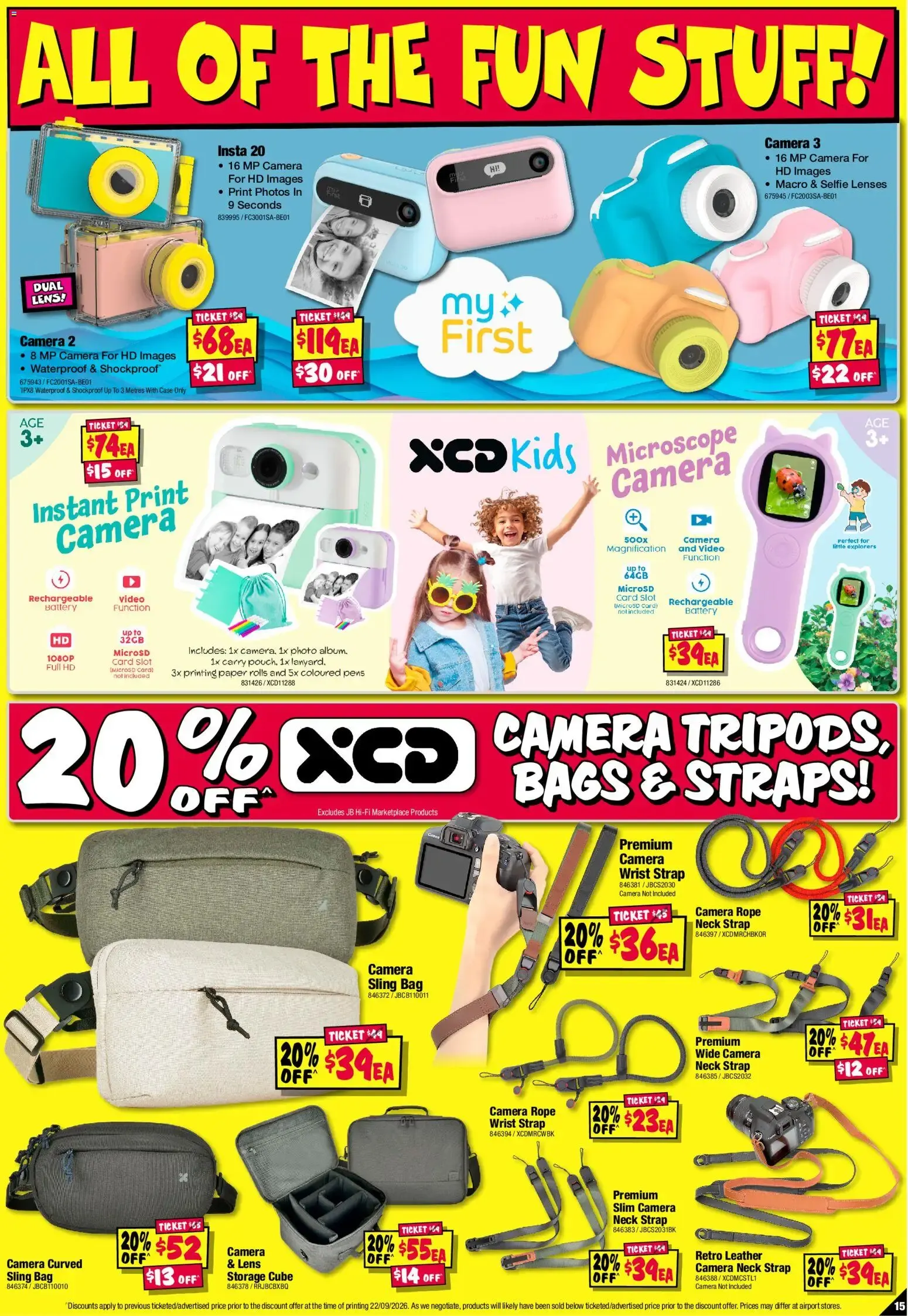 JB Hi-Fi catalogue Camera Bonanza - 01/10/2026 > weekly / monthly specials - Catalogue valid from 1 October to 14 October 2026 - page 15
