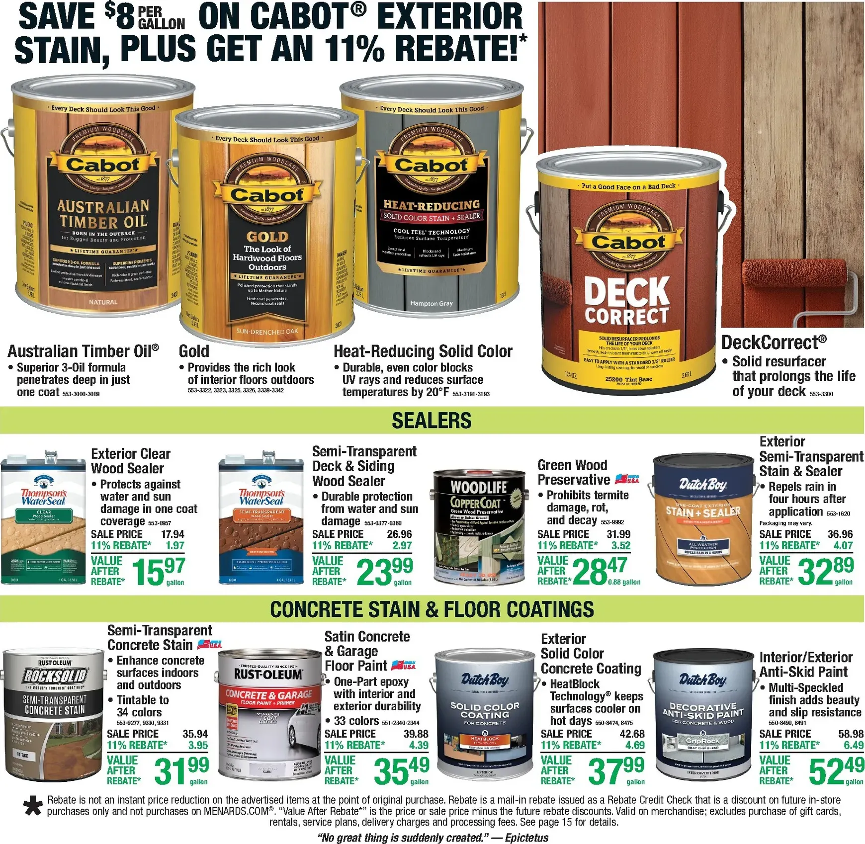 Weekly ad 11% REBATE ON EVERYTHING! from August 13 to August 23 2026 - Page 8
