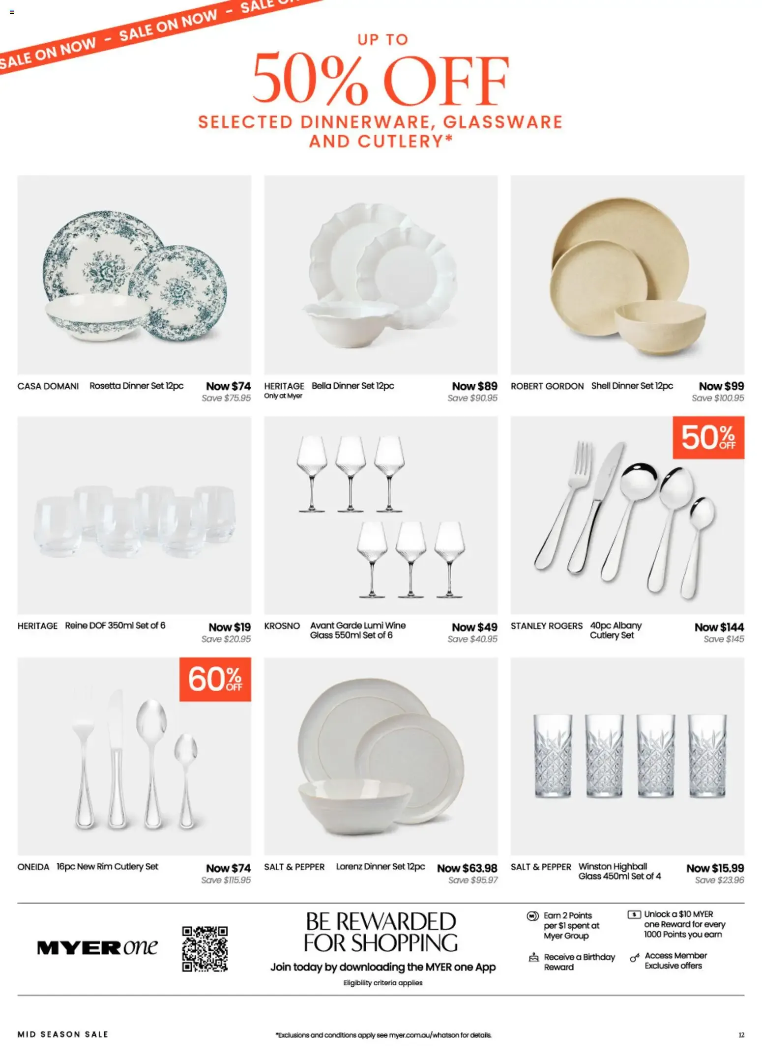 Myer Mid Season Sale - Catalogue valid from 9 September to 29 September 2026 - page 12