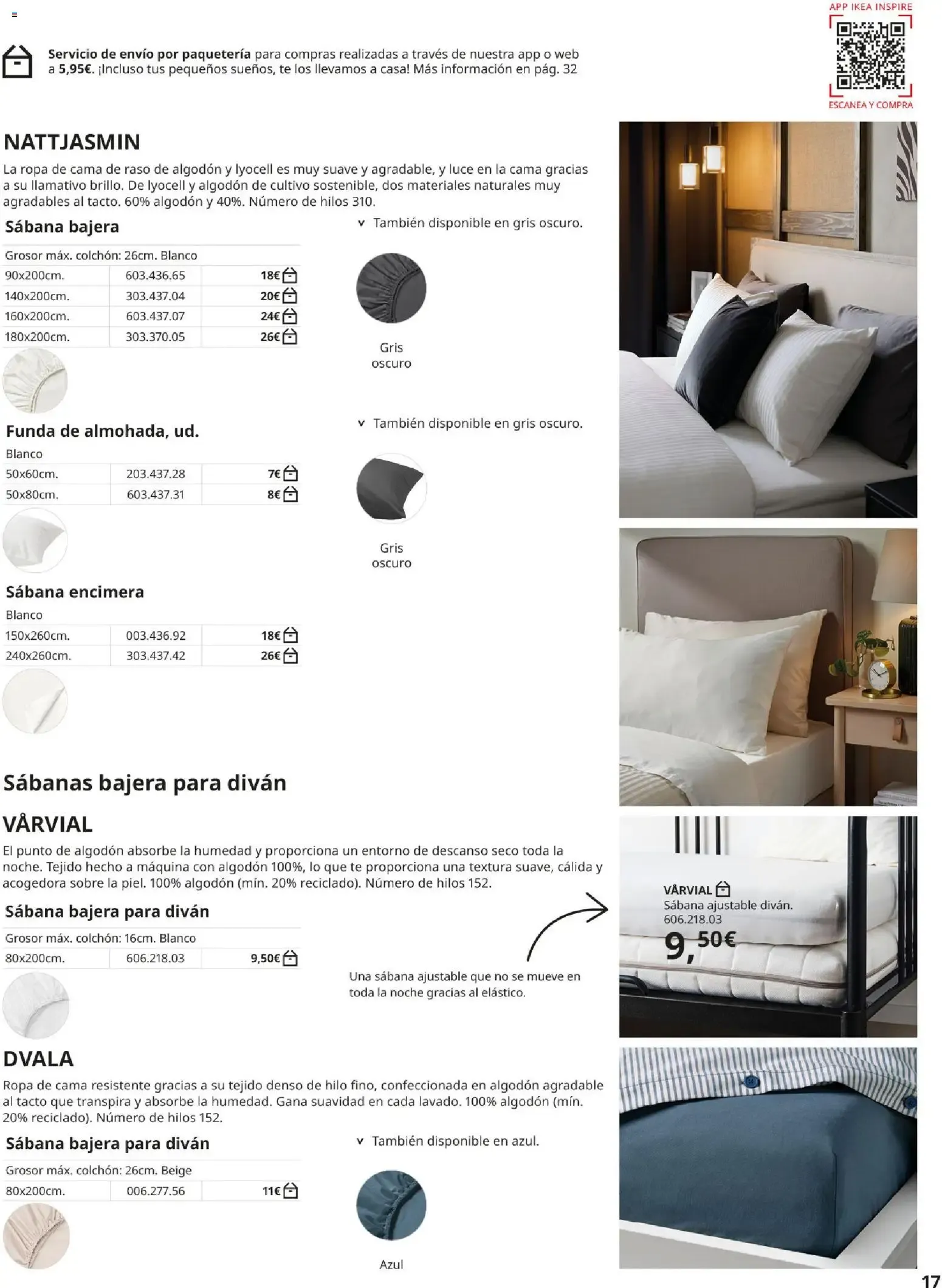Catálogo de IKEA - Guía de Compra Ropa de cama 1 de septiembre al 31 de enero 2027 - Página 17