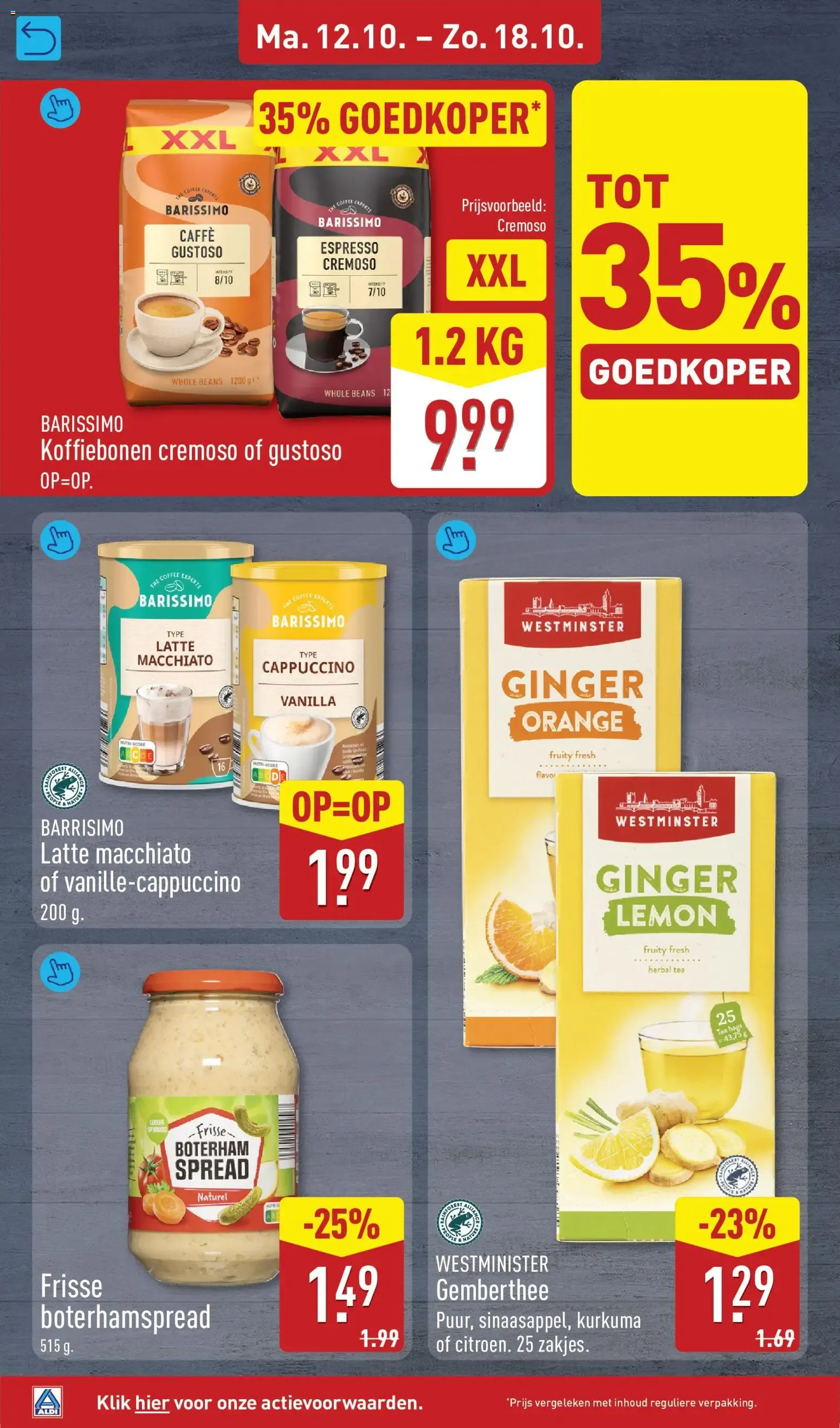 Aldi folder vanaf 12-10-2026 (volgende, deze week) van 12 oktober tot 18 oktober 2026 - Folder pagina 12