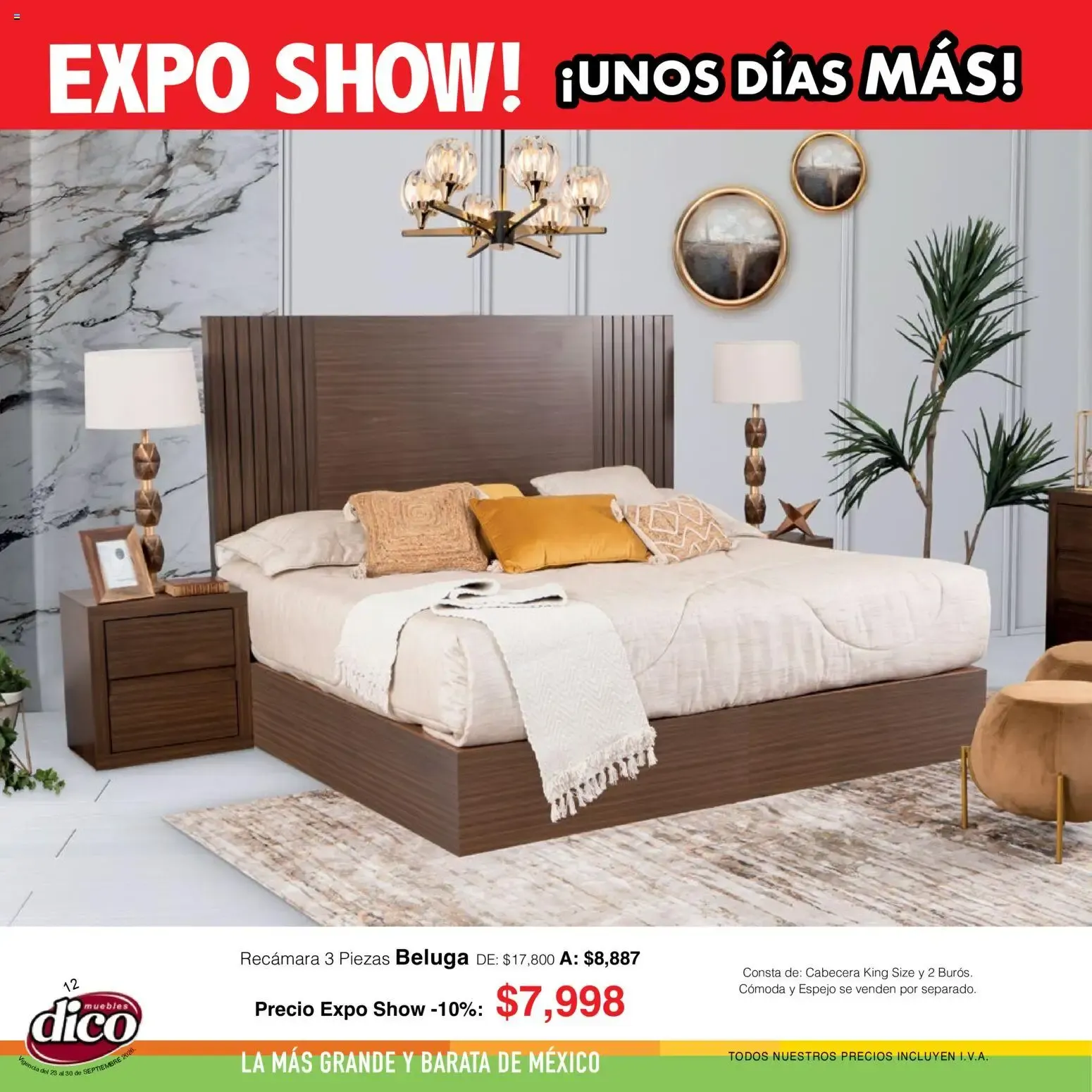 Catálogo de Muebles Dico catálogo Expo show (23/09/2026 - 30/09/2026) - catálogo en línea 23 de septiembre al 30 de septiembre 2026 - Pagina 12