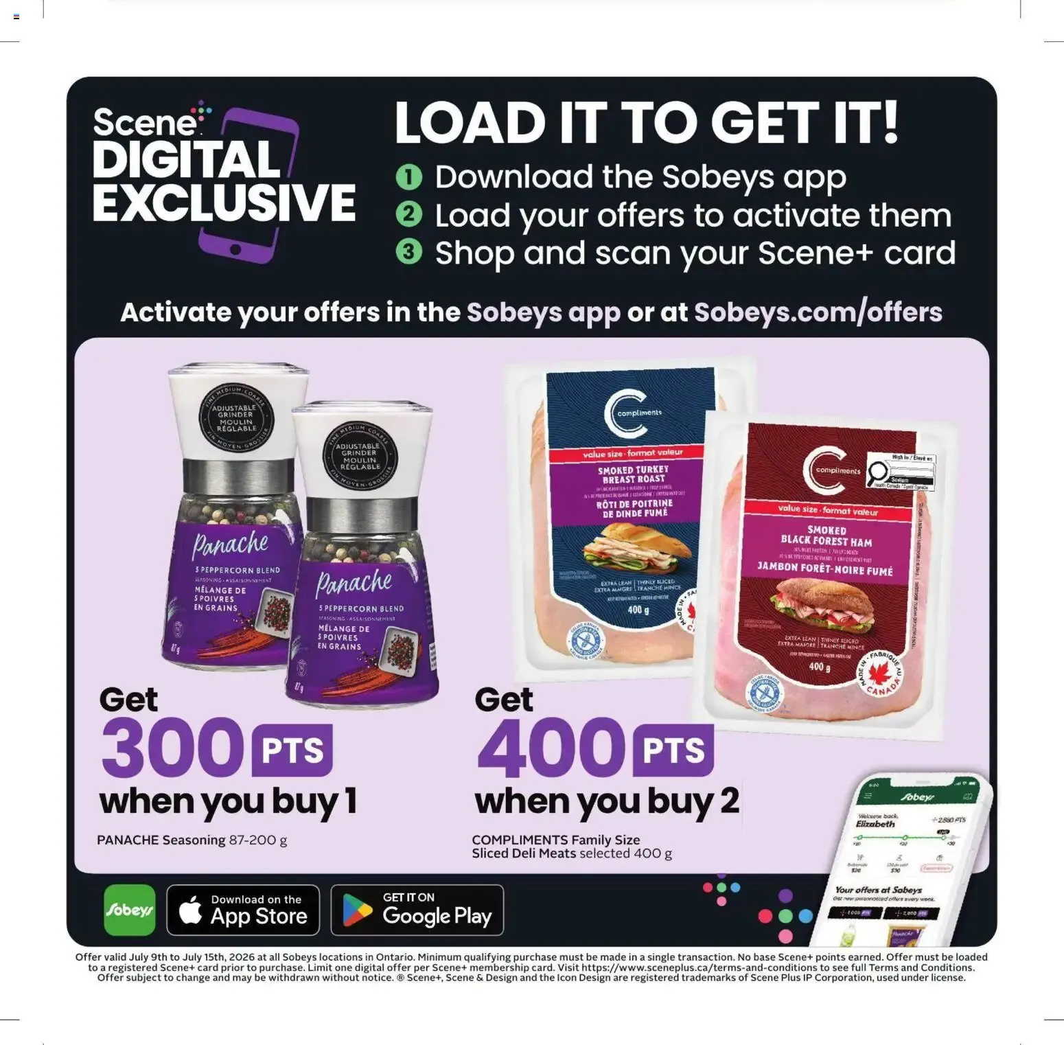 Sobeys weekly flyer / circulaire from Jul 9, 2026 > weekly specials & deals from July 9 to July 15 2026 - flyer page 13