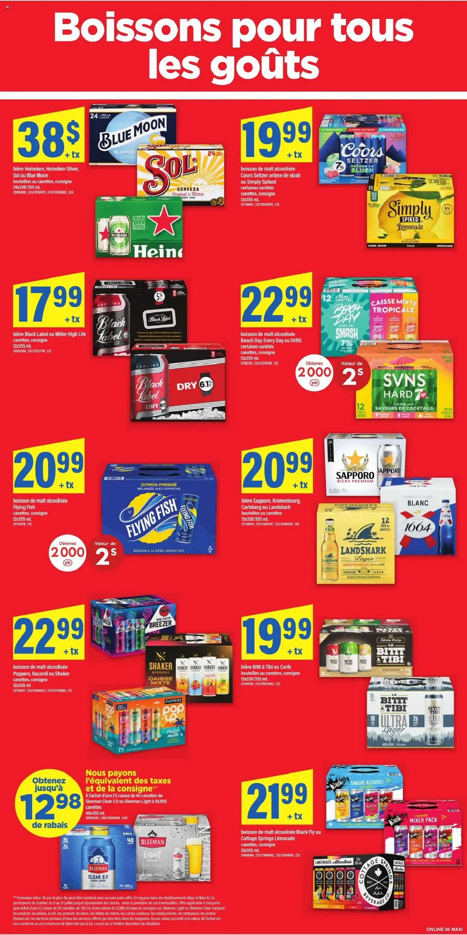 Maxi weekly flyer / circulaire from Jul 9, 2026 > weekly specials & deals from July 9 to July 15 2026 - flyer page 10
