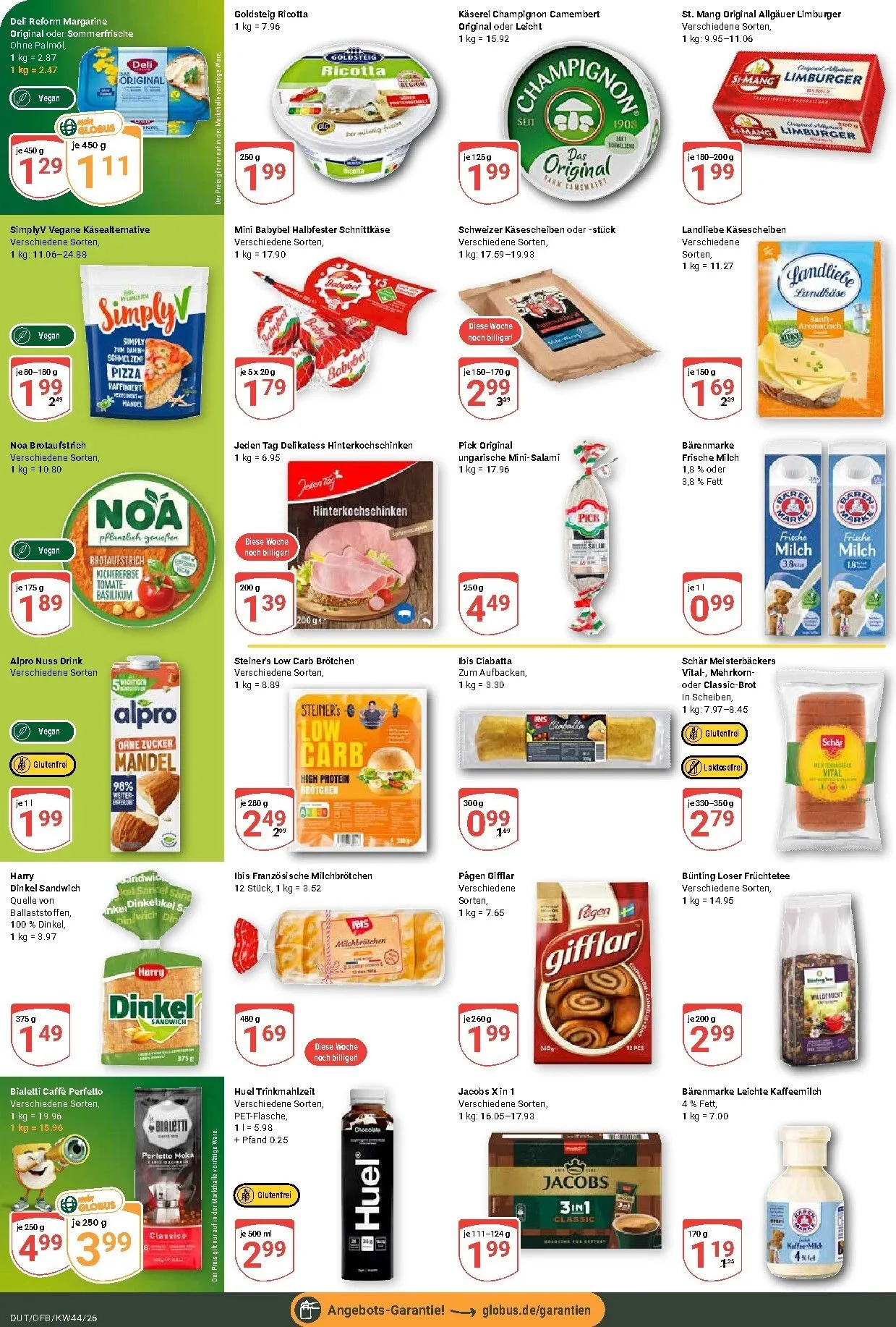 Globus - Dutenhofen Prospekt – von Montag 26.10.2026 bis Samstag 31.10.2026 von 26. Oktober bis 31. Oktober 2026 - Prospekt seite 14