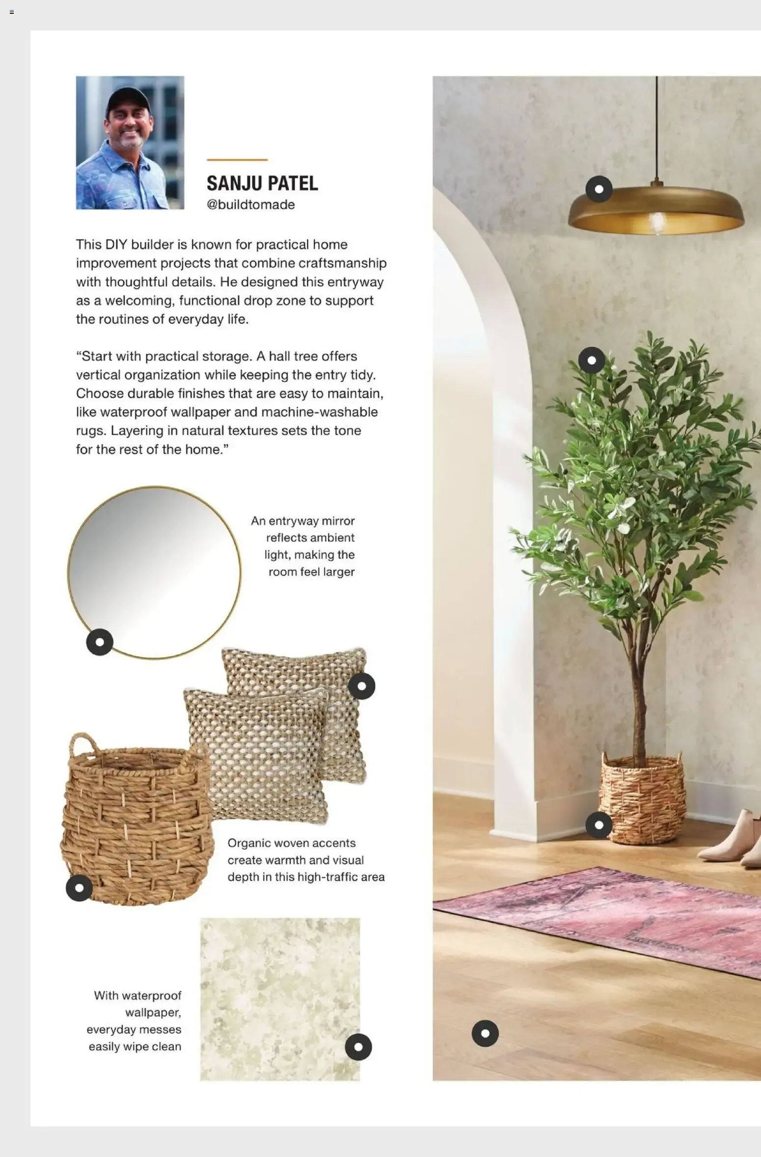 Weekly ad Home Depot - Curated & Comfortable - Hasta 30% de descuento en muebles y decoración from September 8 to October 25 2026 - Page 18