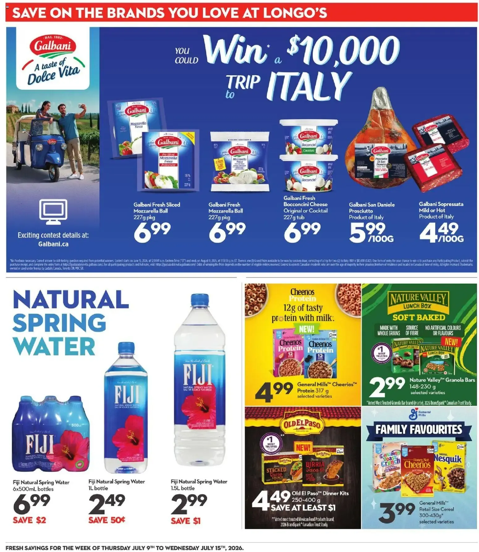Longo's weekly flyer / circulaire from Jul 9, 2026 > weekly specials & deals from July 9 to July 15 2026 - flyer page 18