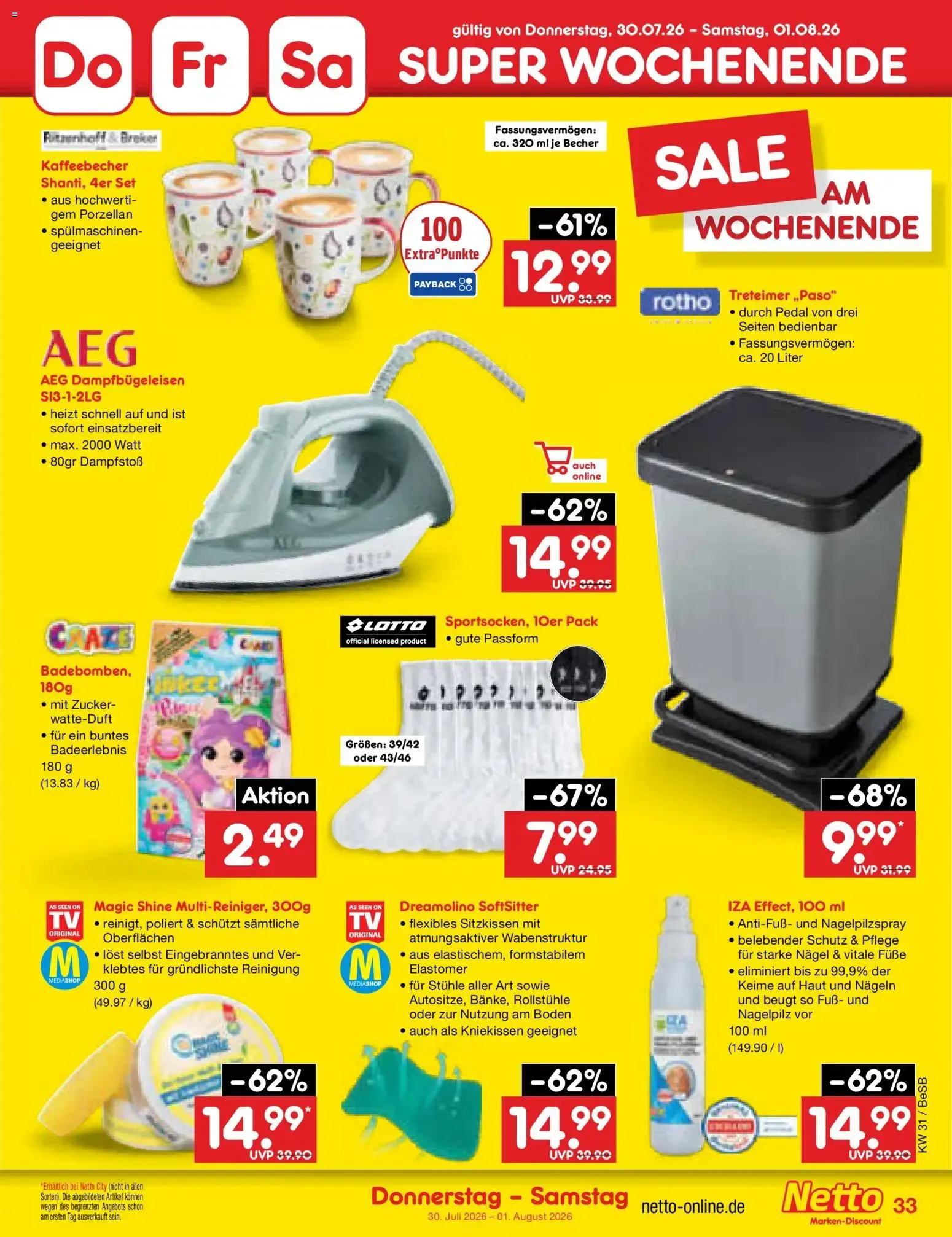 Netto Marken-Discount Prospekt (ab 27.07.2026) » Angebote von 27. Juli bis 1. August 2026 - Prospekt seite 50