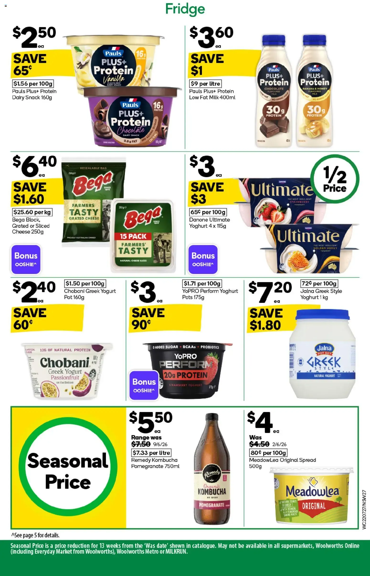 Woolworths catalogue valid from 22/07/2026 > Online Australia - Catalogue valid from 22 July to 28 July 2026 - page 27