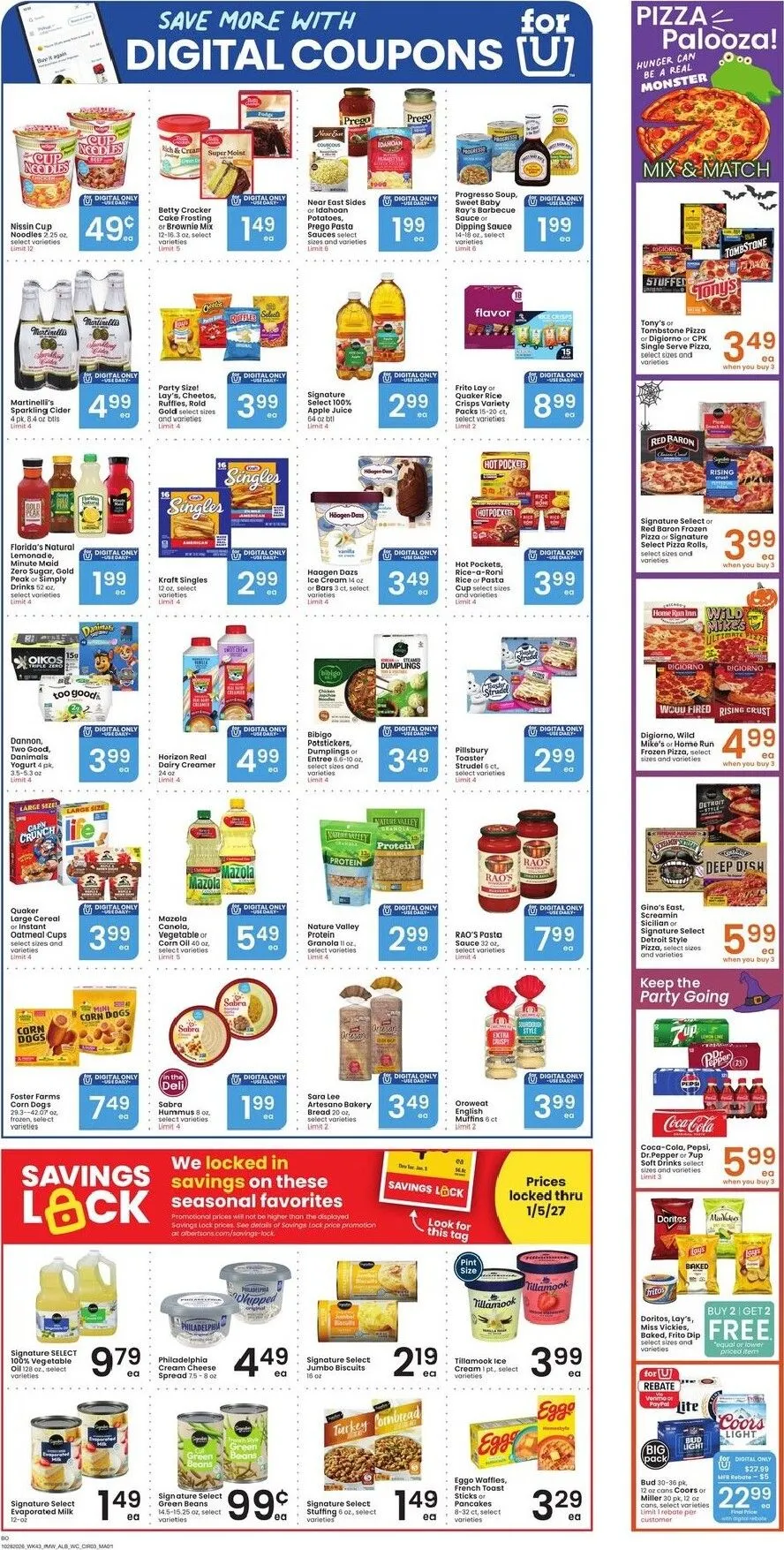 Weekly ad Current Albertsons leaflet valid from Wednesday 10/28/2026 to Tuesday 11/03/2026 from October 28 to November 3 2026 - Page 4