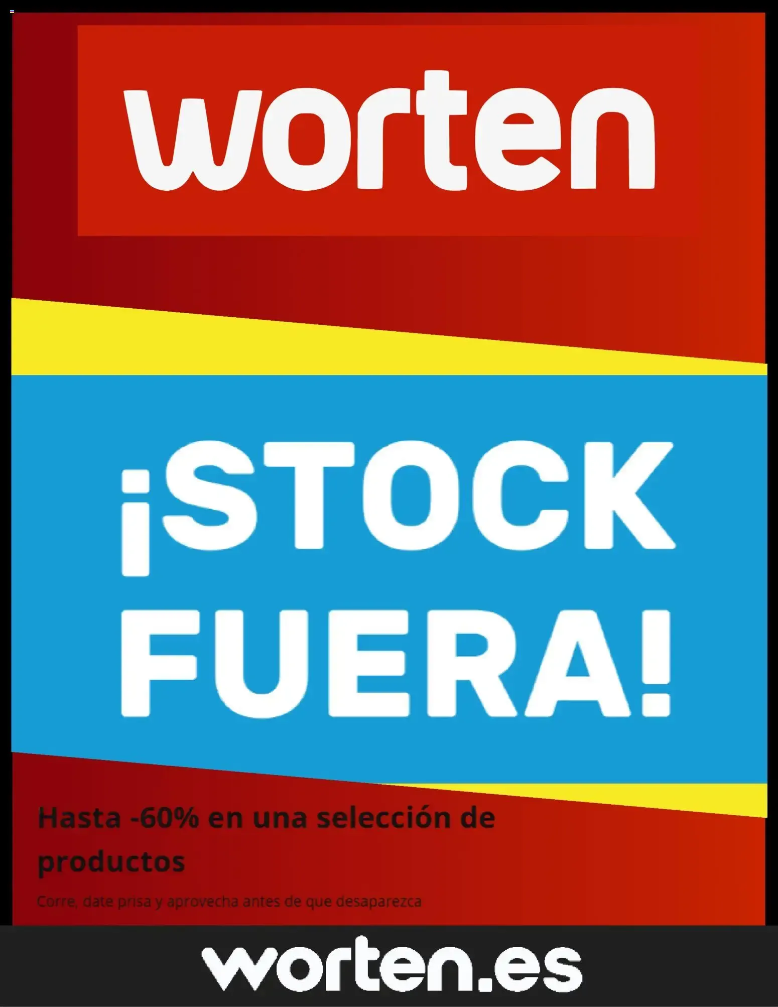¡STOCK FUERA!