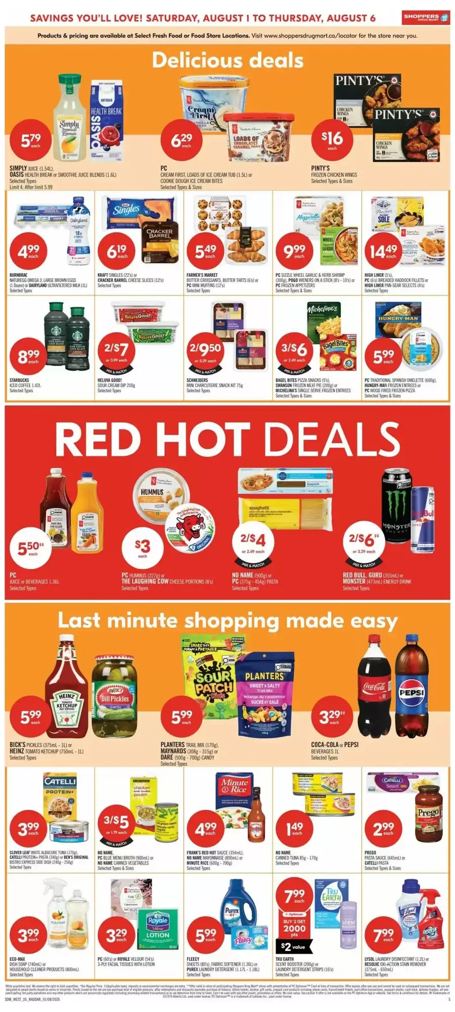 Shoppers Drug Mart flyer week 31 from August 1 to August 6 2026 - flyer page 8