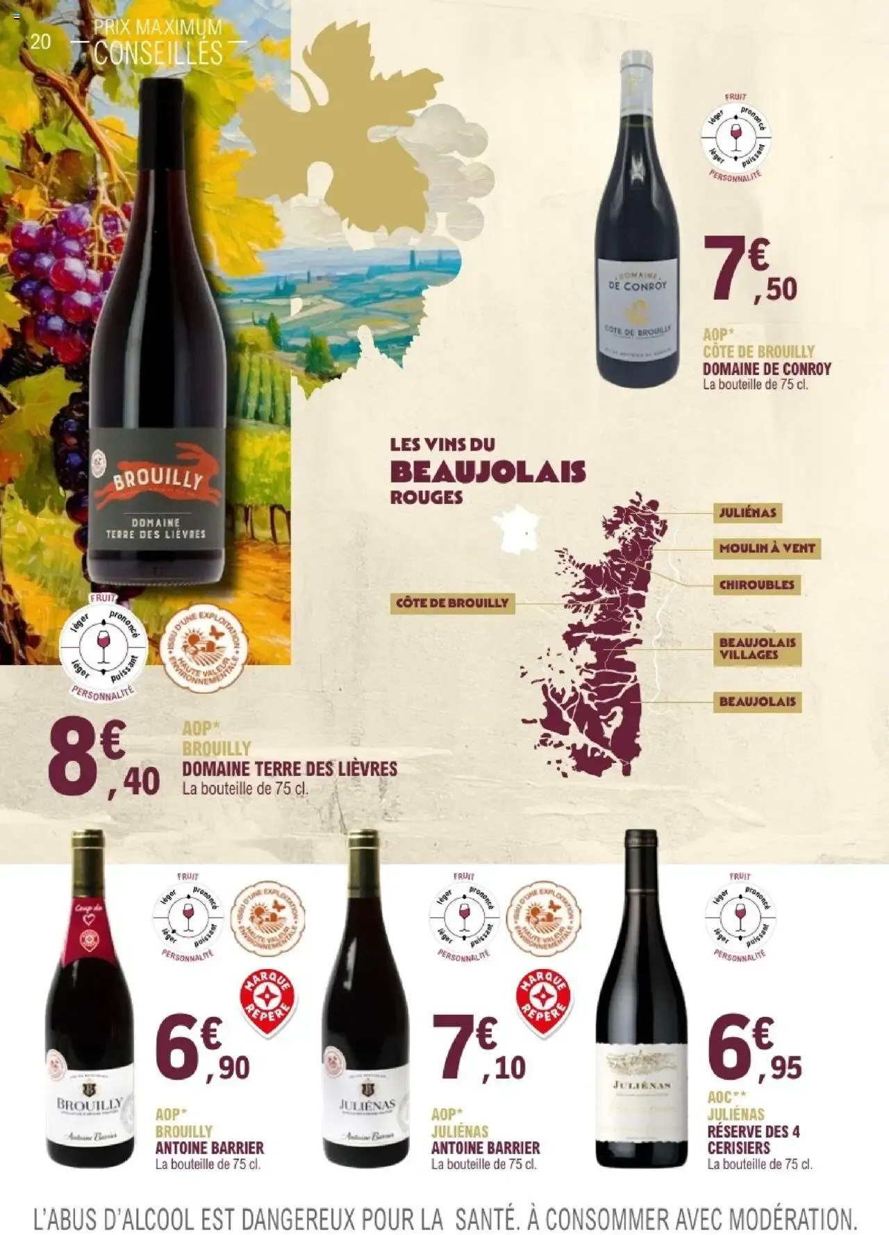 Le Guide des Vins 2025-2026 du 1 septembre au 31 décembre 2026 - Catalogue page 20