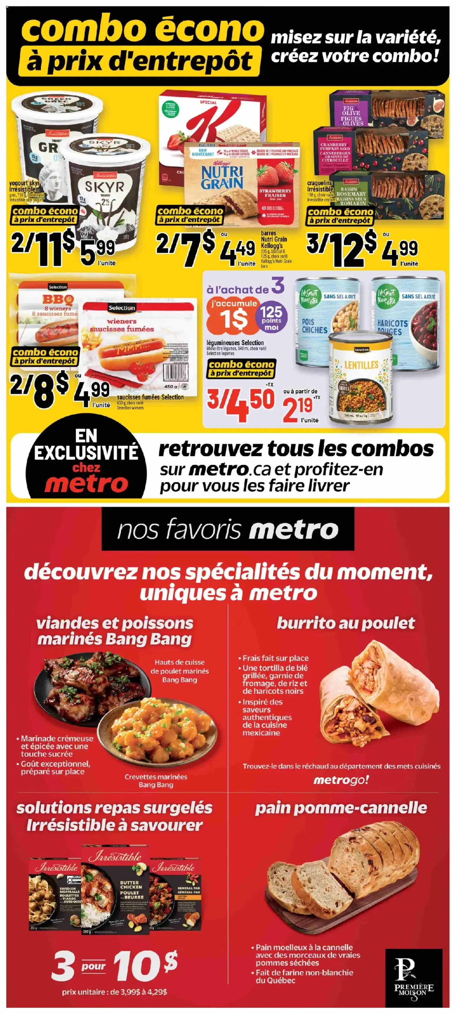 Metro circulaire - Mon épicier from Oct 1, 2026 > weekly specials & deals from October 1 to October 7 2026 - flyer page 4