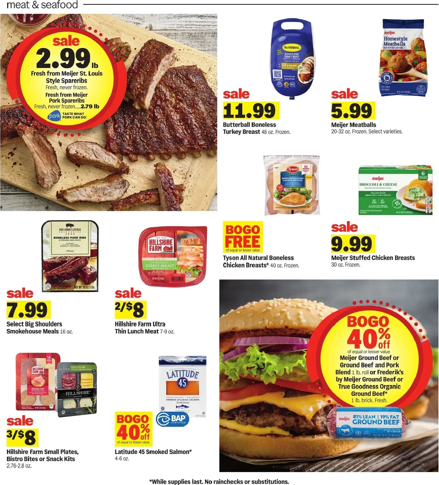 Weekly promotion Meijer Good Life Quality Real Low Prices spanning from September 9 to September 15 2026 - Page 5 for Catalogue 365