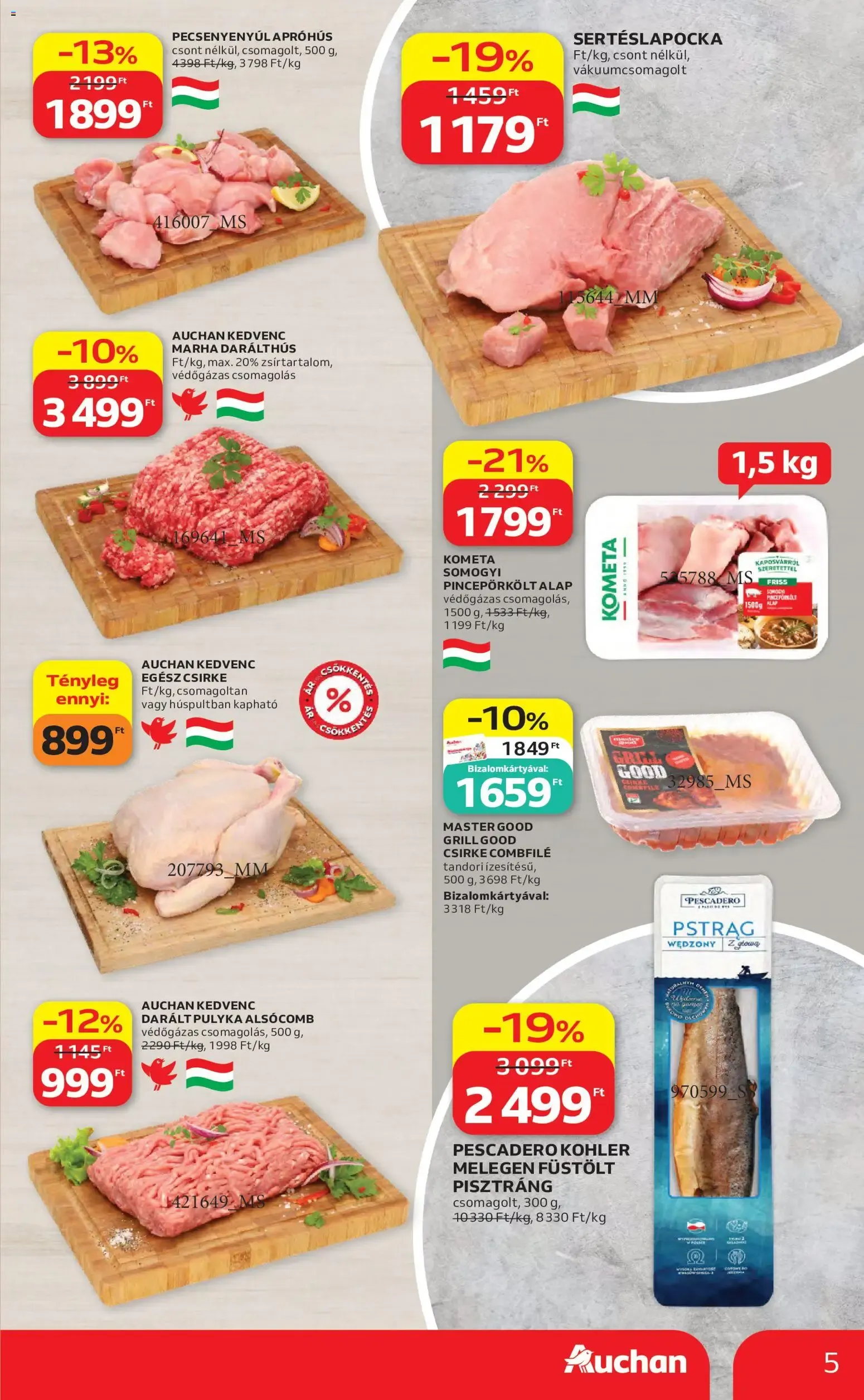Katalógus Auchan hipermarket: Márkák Ünnepe! július 23.-tól július 29.-ig 2026. - Oldal 5