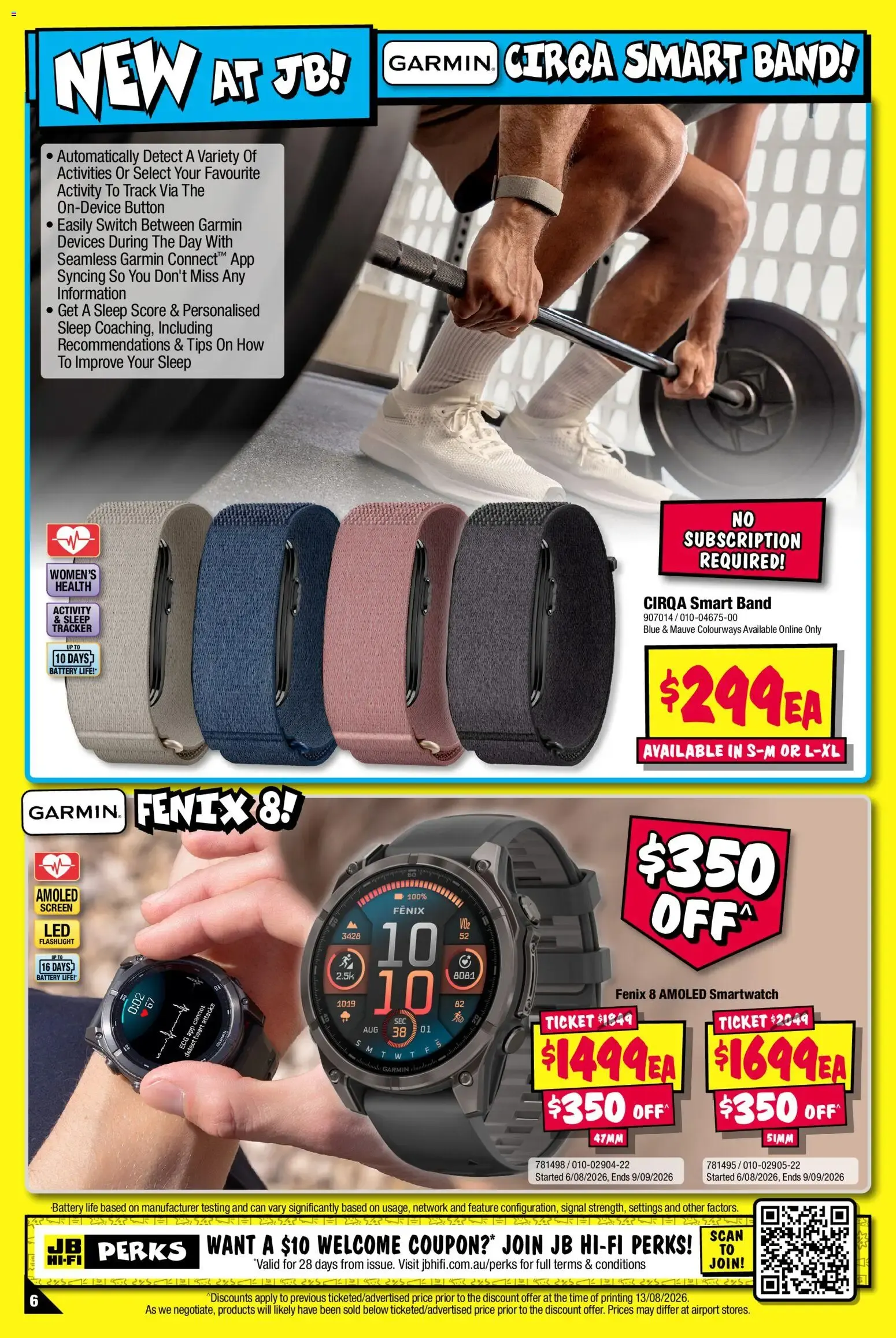 JB Hi-Fi Deals for Dad! Fitness, Wearables & Outdoor! - Catalogue valid from 24 August to 6 September 2026 - page 6
