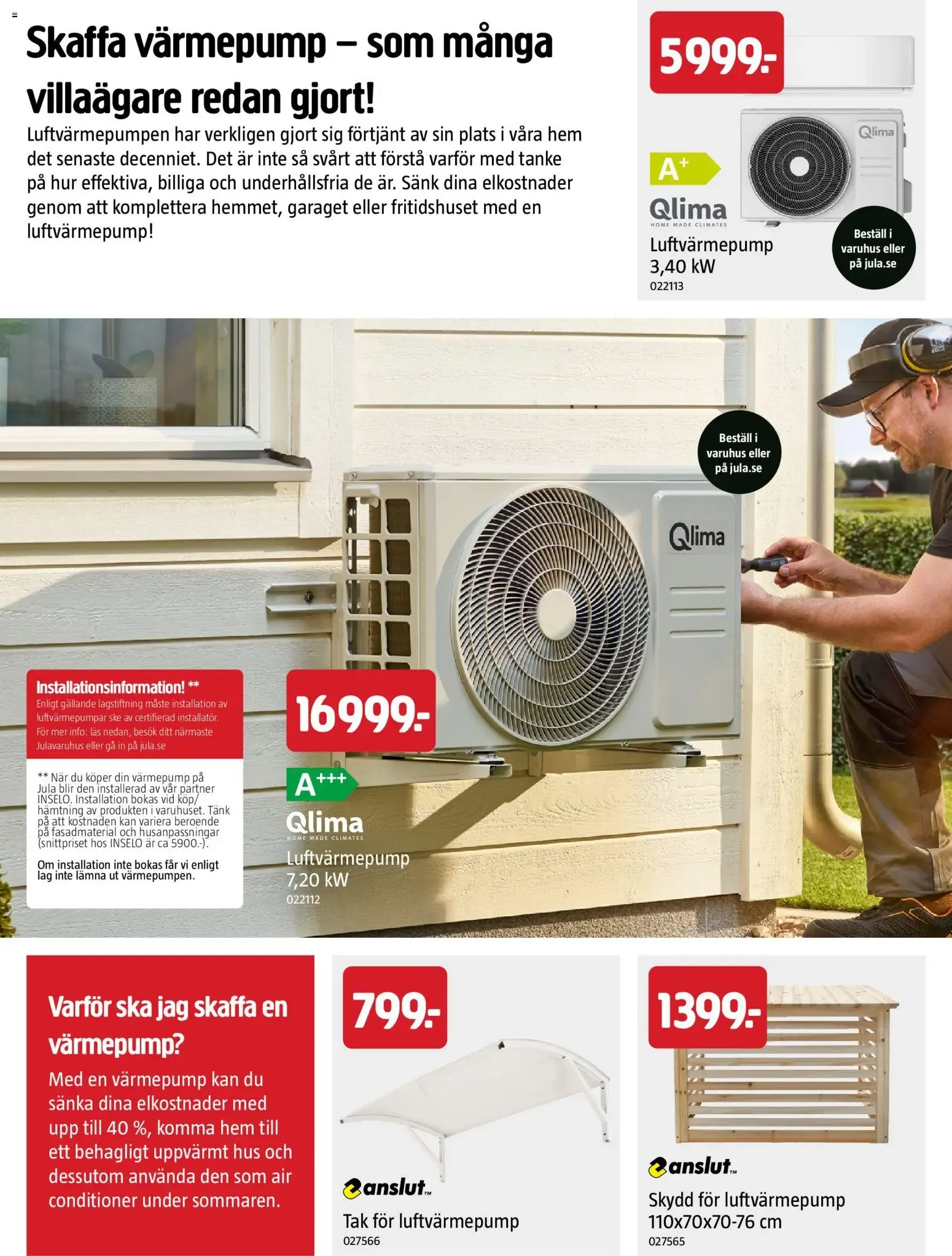 Jula: Blås liv i din fixarhöst! från 1 september till 30 oktober 2026 - Reklamblad sidor 36