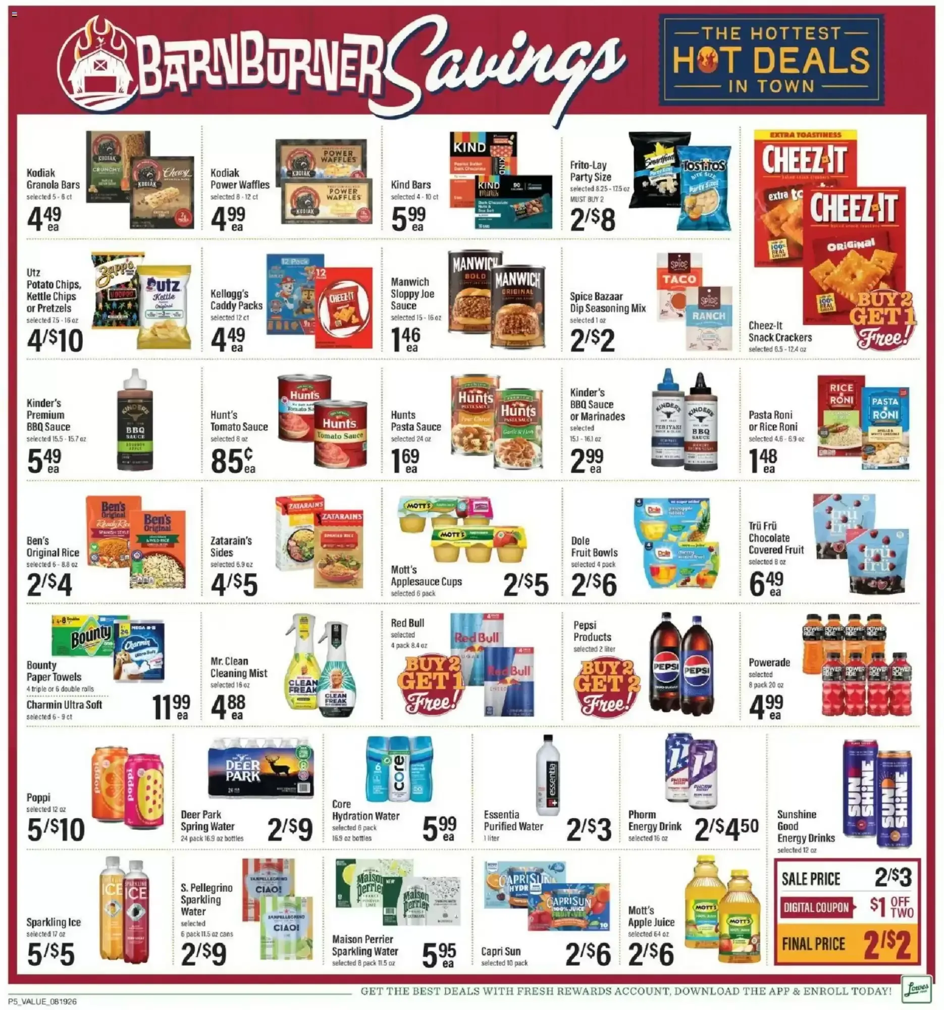 Weekly promotion Lowes Foods weekly ad week 34 spanning from August 19 to August 25 2026 - Page 9 for Catalogue 365