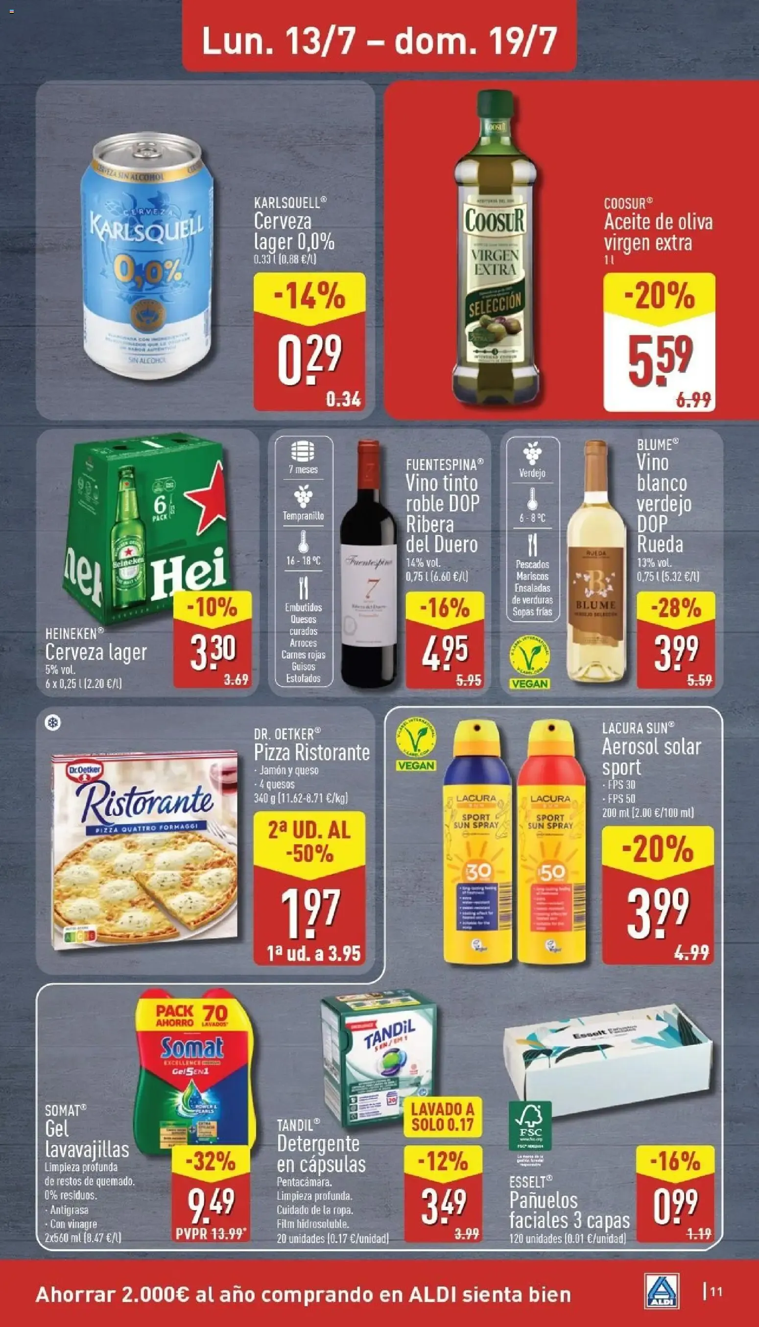 Catálogo de Aldi: Un baño de frescura al mejor precio 13 de julio al 19 de julio 2026 - Página 11