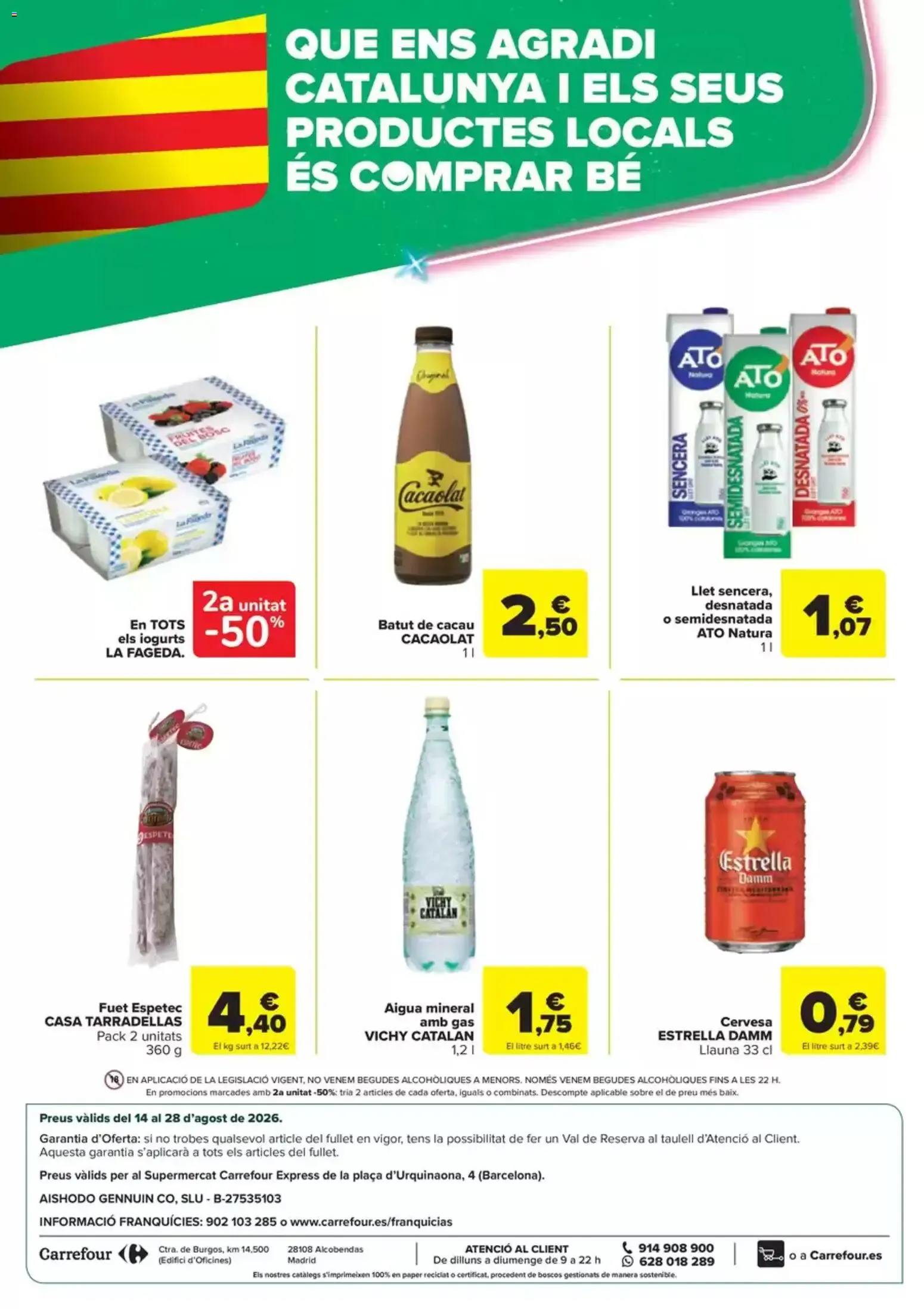 Catálogo de Carrefour Express folleto 14/08/2026 - 28/08/2026 14 de agosto al 28 de agosto 2026 - Página 4