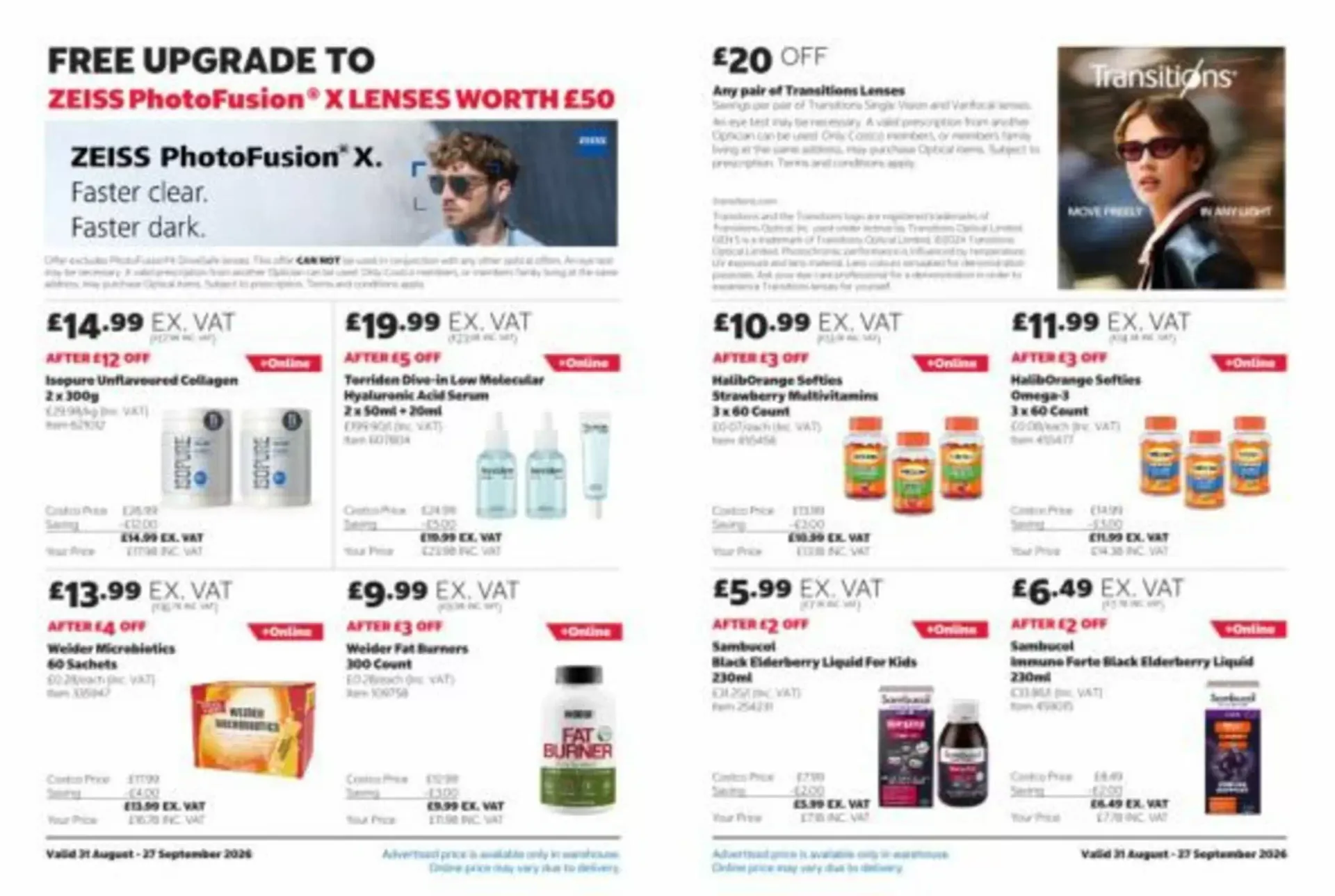 Costco leaflet from 31 August to 27 September 2026 - Catalogue Page 11