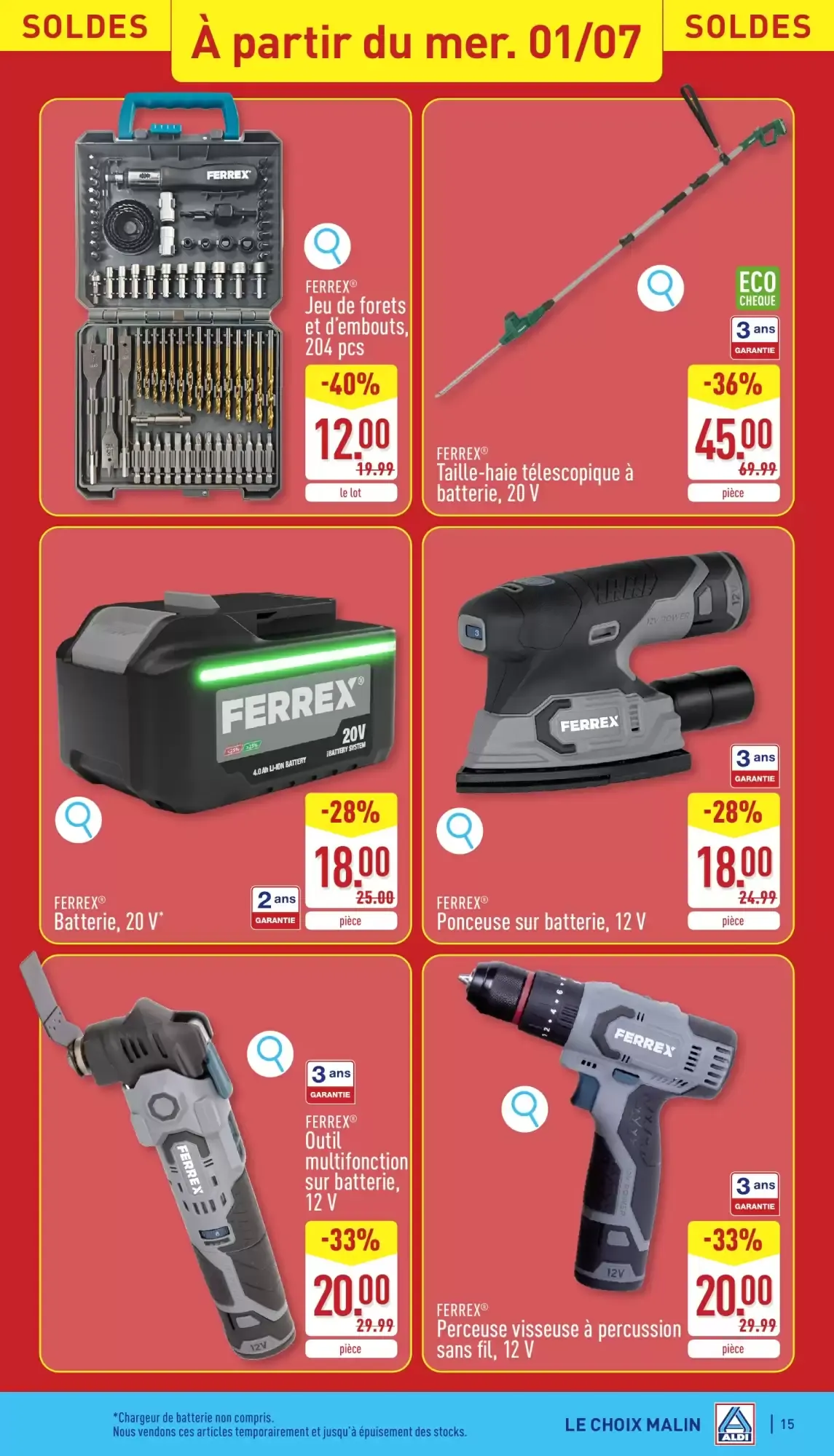ALDI Dépliant week 27 van 29 juni tot 4 juli 2026 - folder pagina 15
