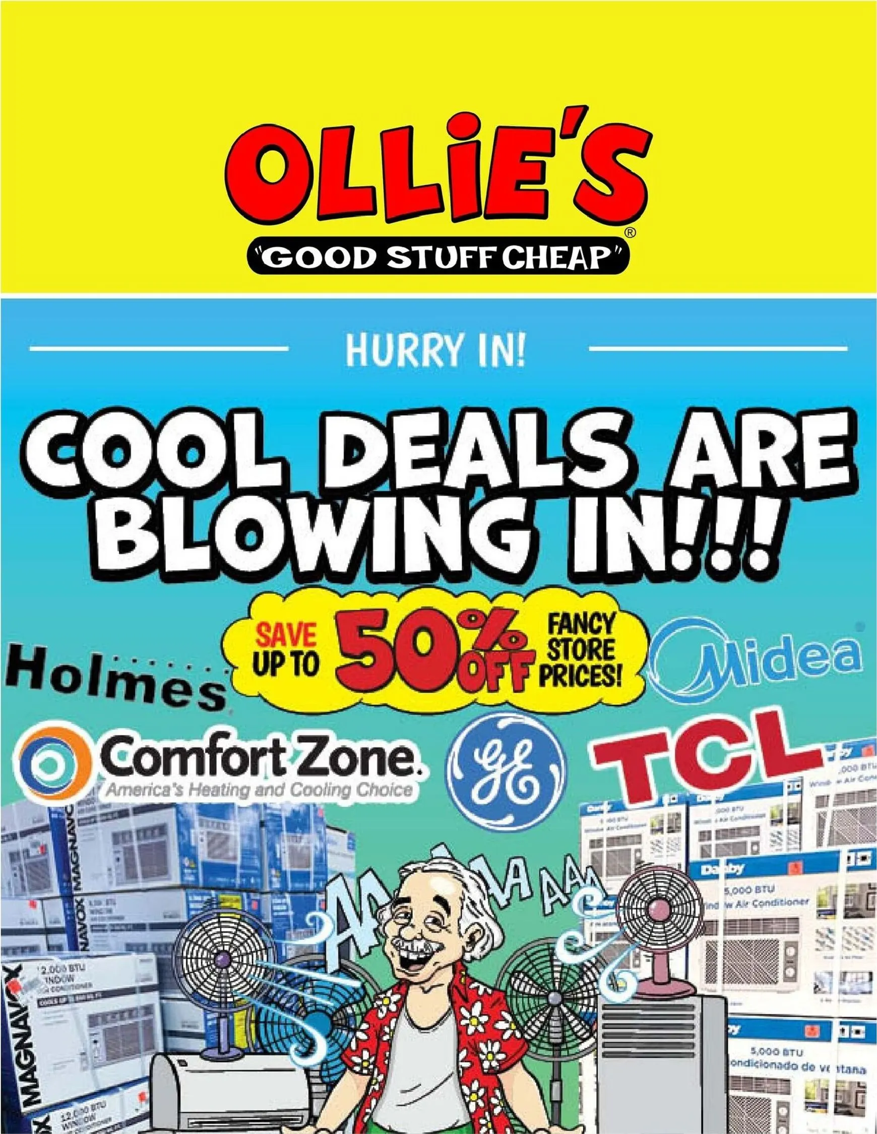 Ollie's: Cool Deals Are Blowing In!!!