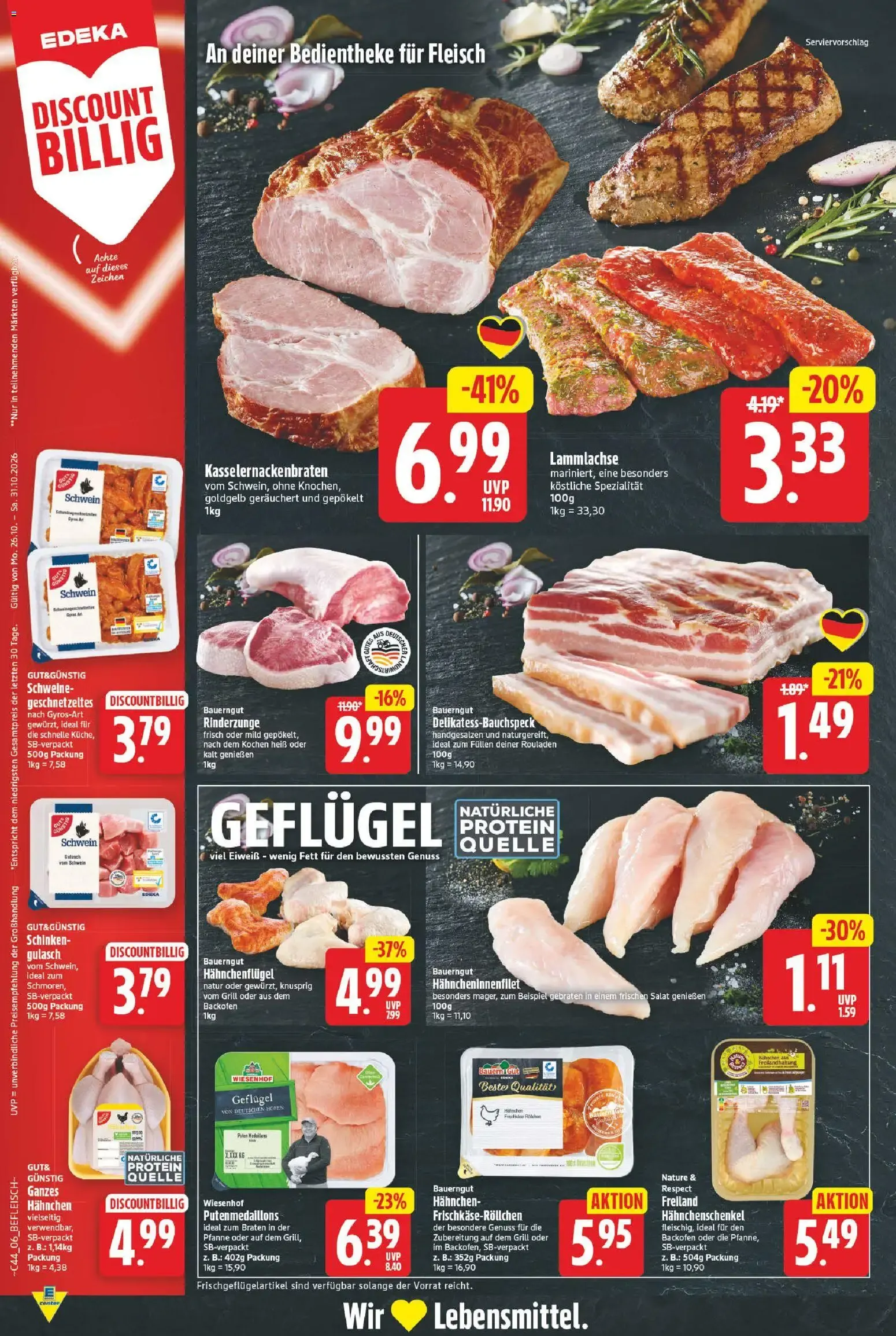 E center Prospekt (ab 26.10.2026) zum Blättern von 26. Oktober bis 31. Oktober 2026 - Prospekt seite 6