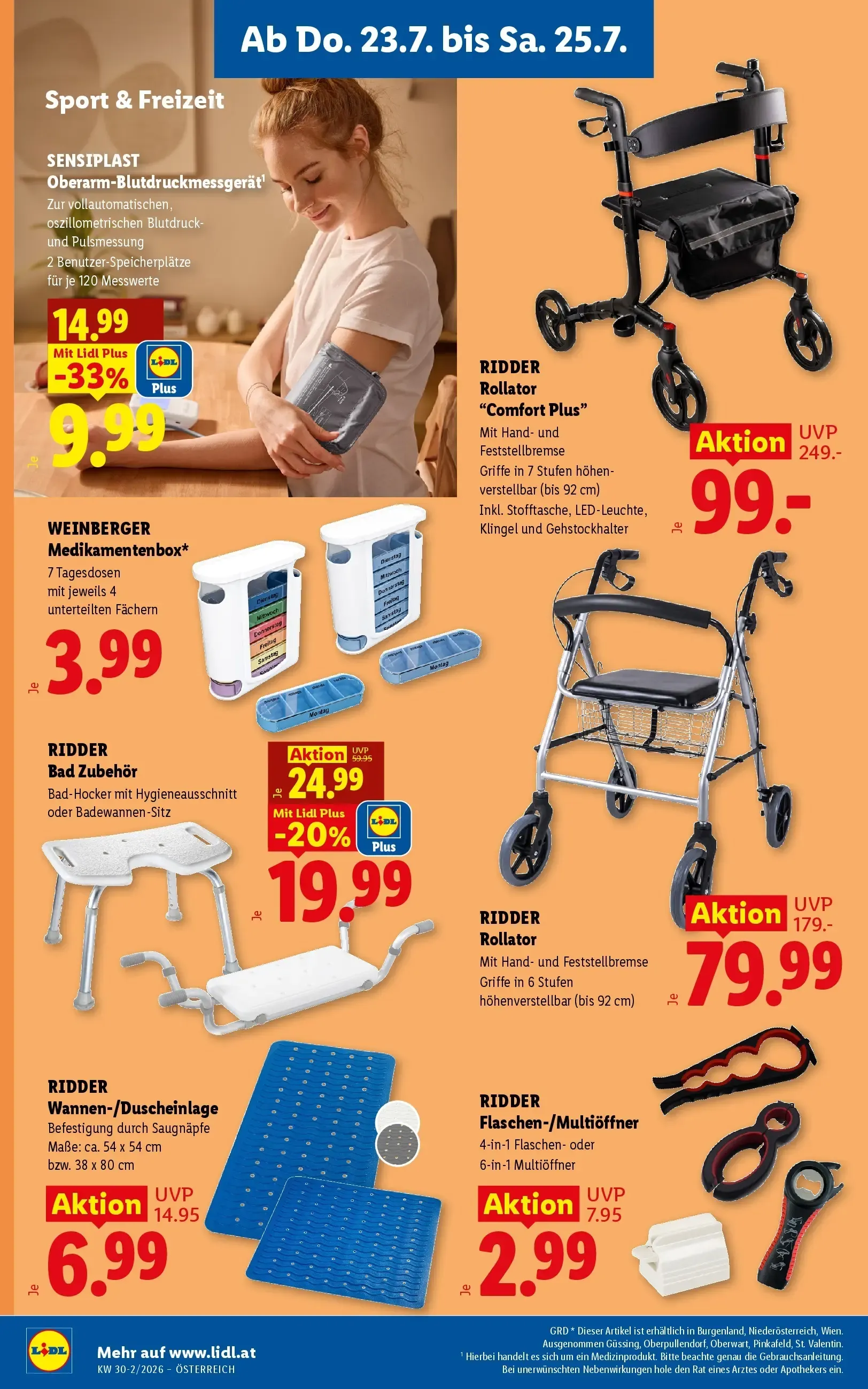 Lidl - Lidl ab 23.07.2026 - Angebote ab donnerstag von 23. Juli bis 25. Juli 2026 - Flugblätt seite 28