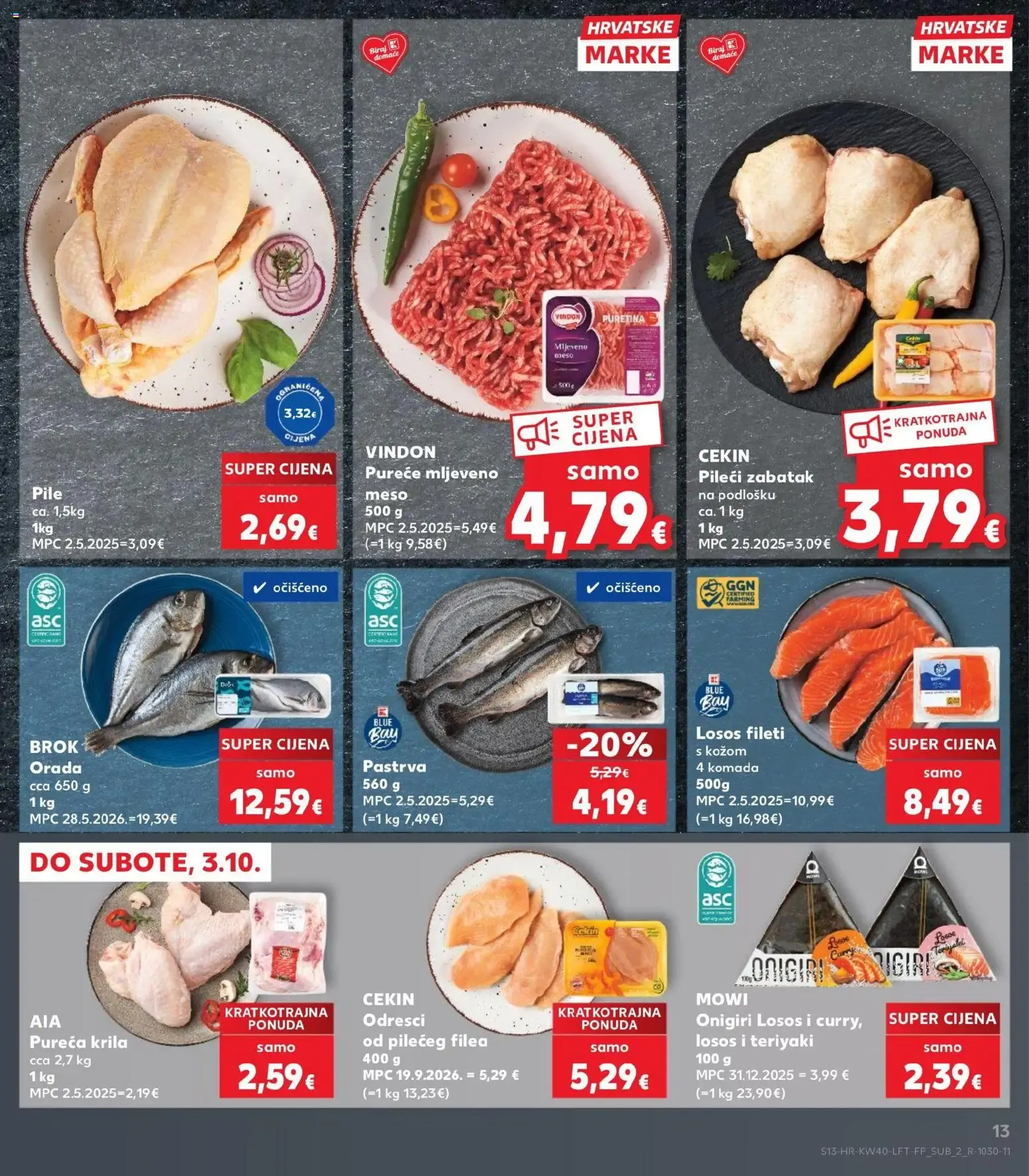 Katalog Kaufland Katalog novi od 30.09.2026 na listanje > letak digitalni od 30. rujna do 6. listopada 2026. - Pregled Stranica 13