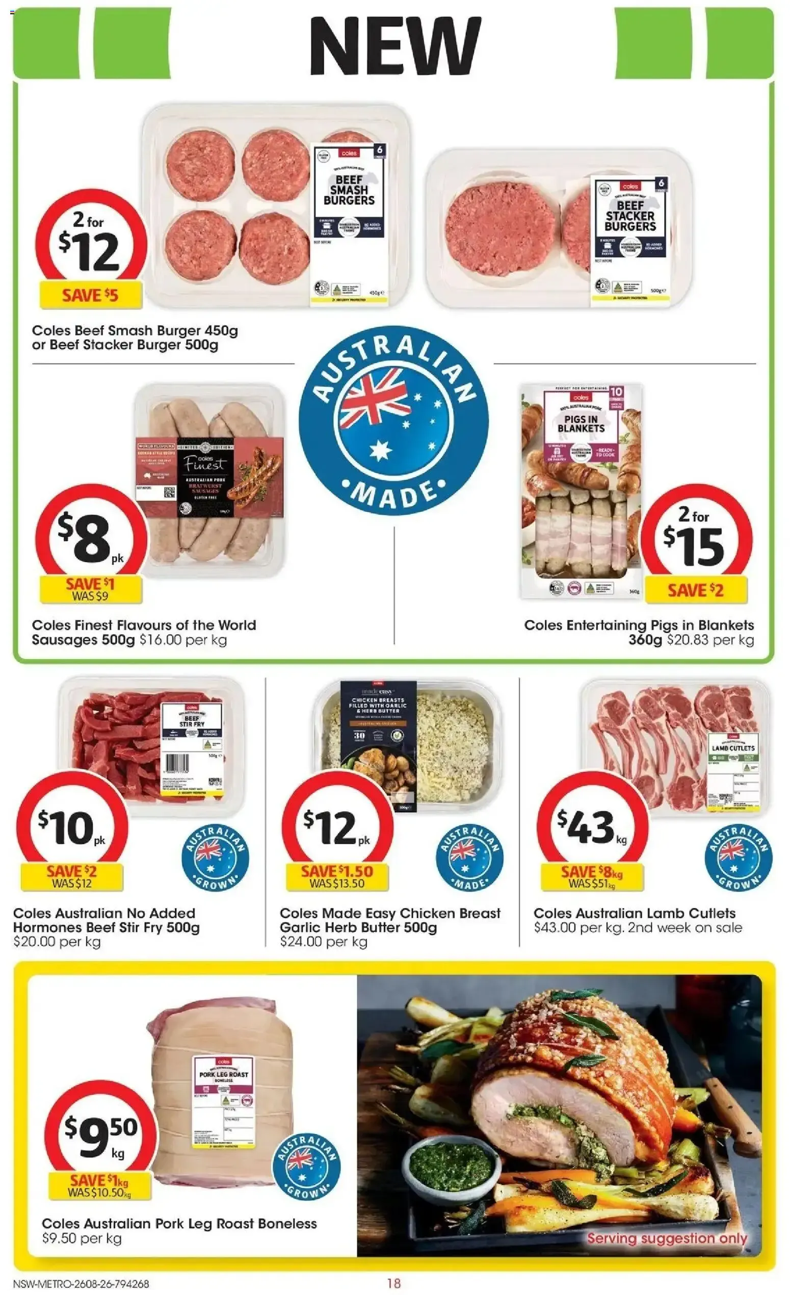 Coles catalogue valid from 26/08/2026 > Online Australia - Catalogue valid from 26 August to 1 September 2026 - page 18