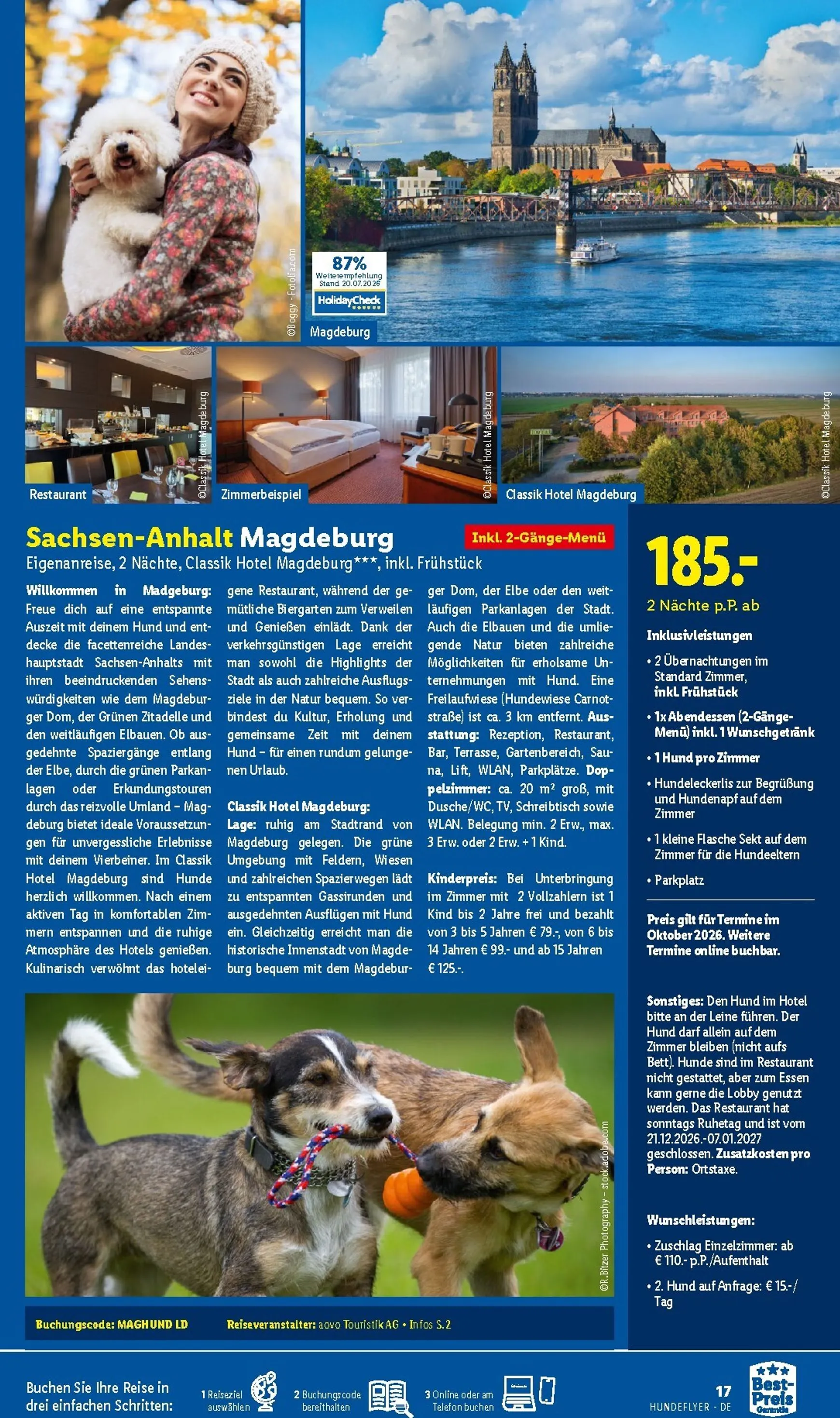 Urlaub mit Wau-Effekt lohnt sich. Lidl Reisen & Experiences von 29. Juli bis 31. Dezember 2026 - Prospekt seite 17
