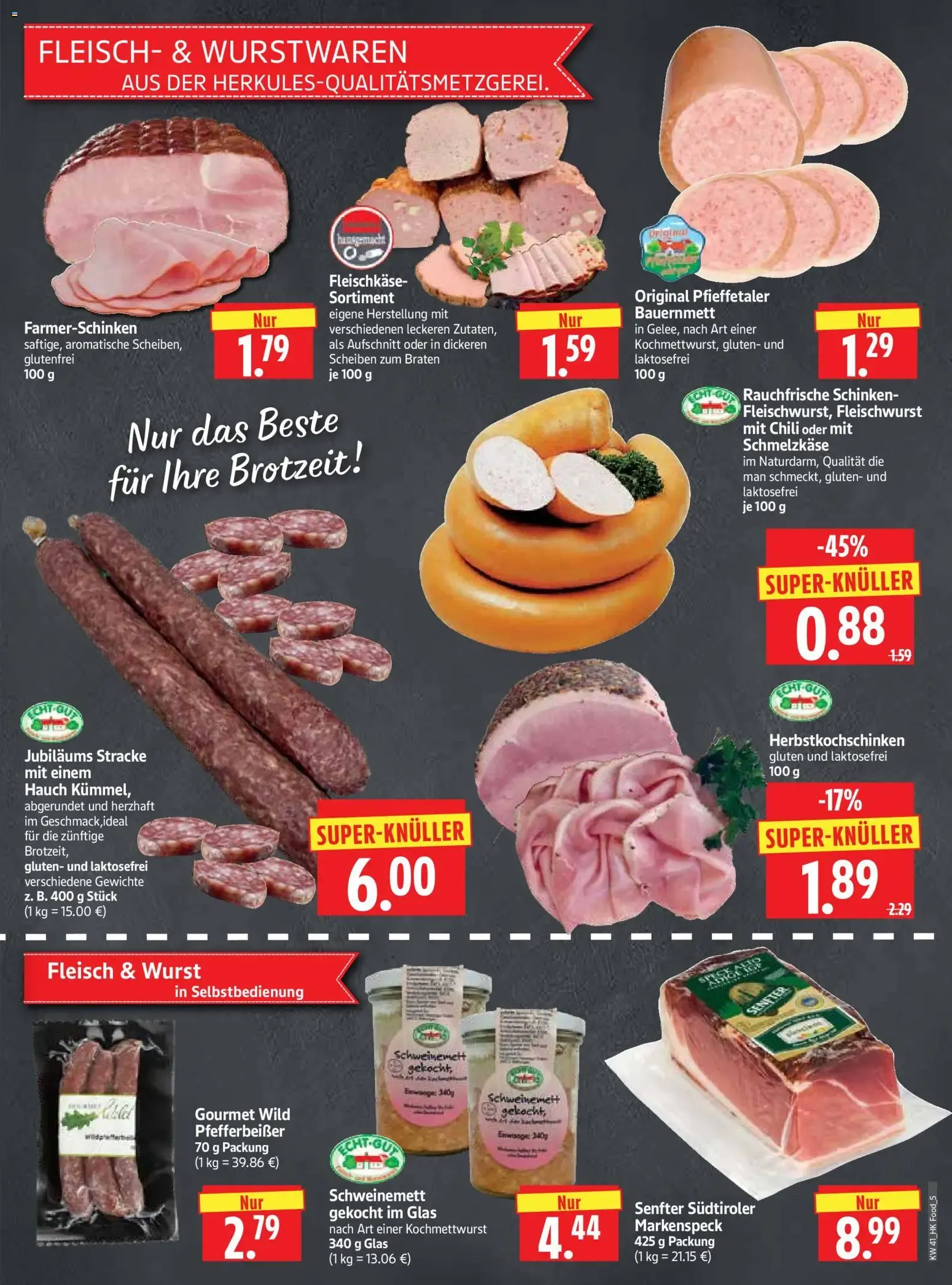 E center Herkules EDEKA App Prospekt von 5. Oktober bis 10. Oktober 2026 - Prospekt seite 5