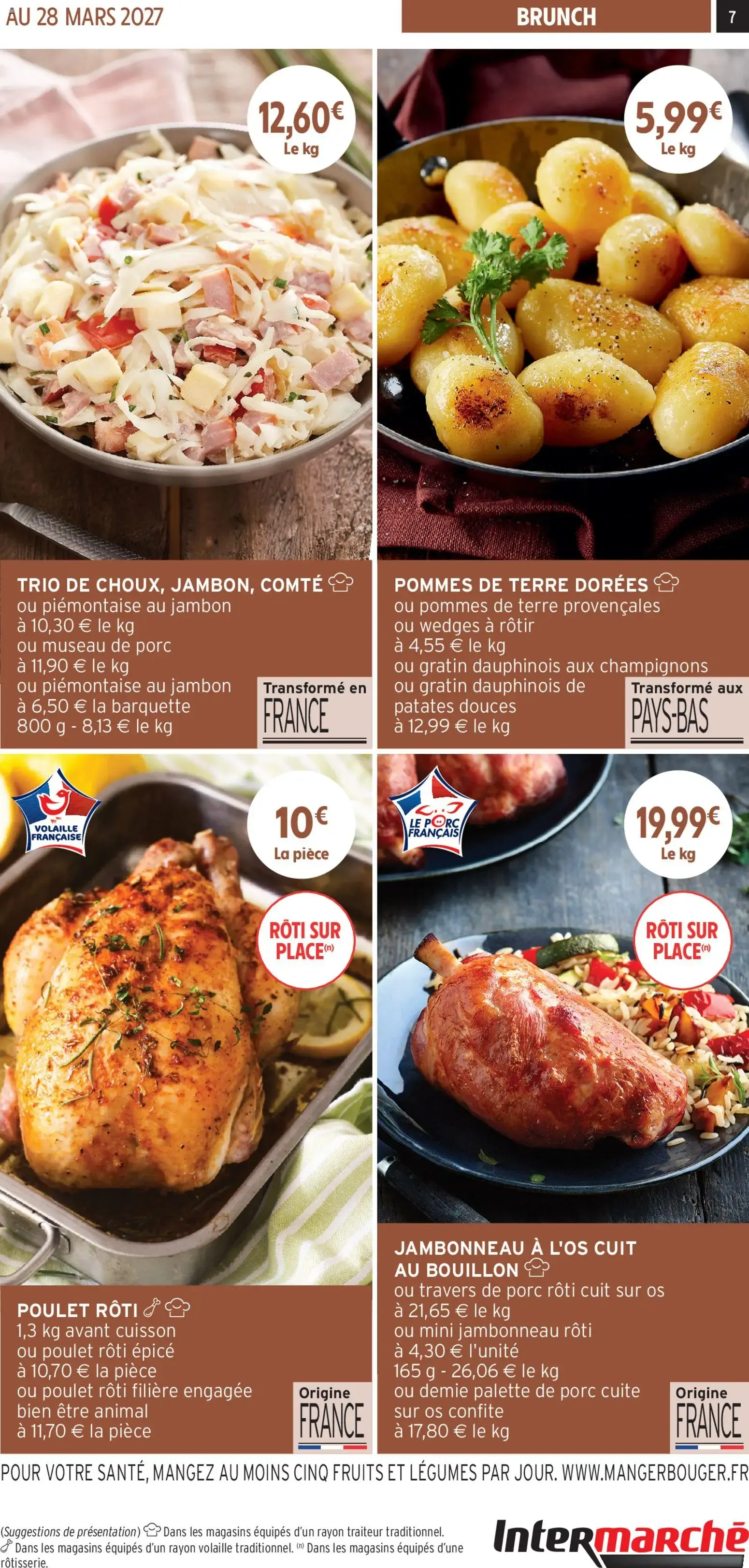 Intermarché - Les menus traiteur automne/hiver à partir du 06/10/2026 - promo en ligne du 6 octobre au 28 mars 2027 - Catalogue page 7