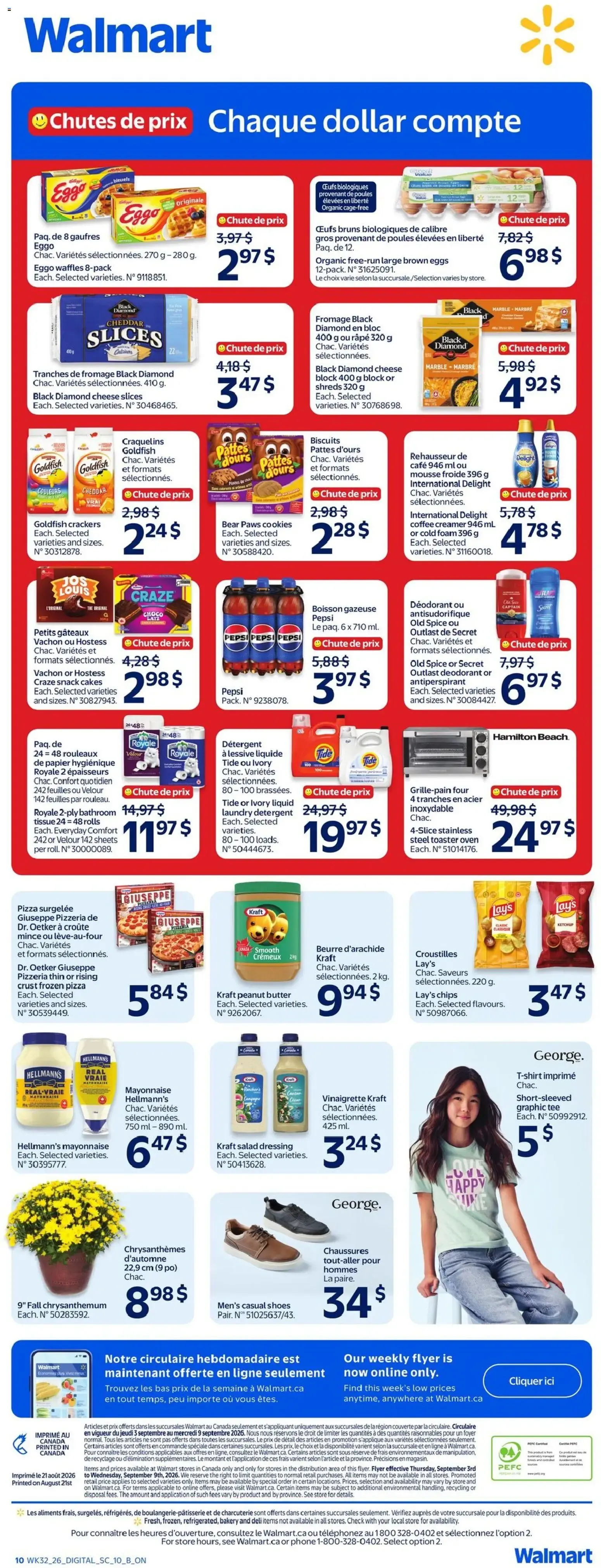 Walmart circulaire from Sep 3, 2026 > weekly specials & deals from September 3 to September 9 2026 - flyer page 2