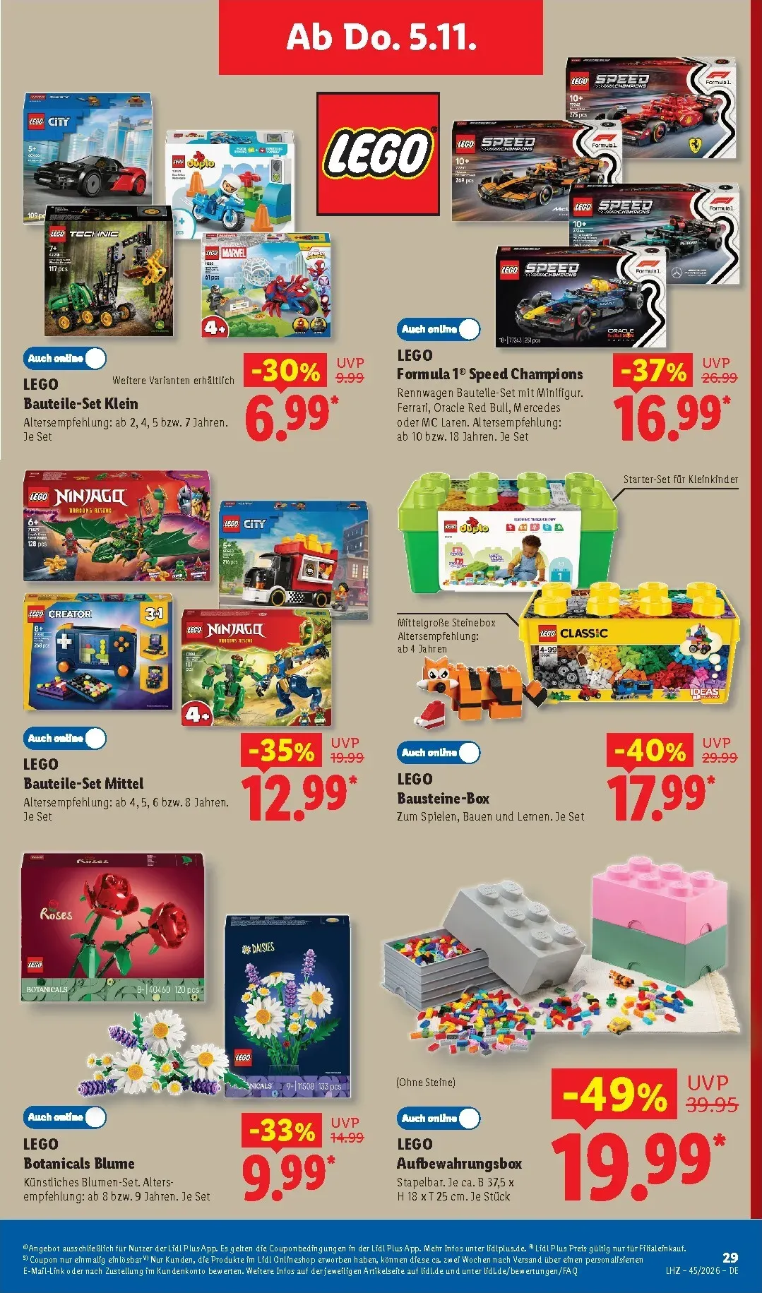 Lidl - Nonfood Prospekt nächste Woche – von Montag 02.11.2026 bis Samstag 07.11.2026 von 2. November bis 7. November 2026 - Prospekt seite 19