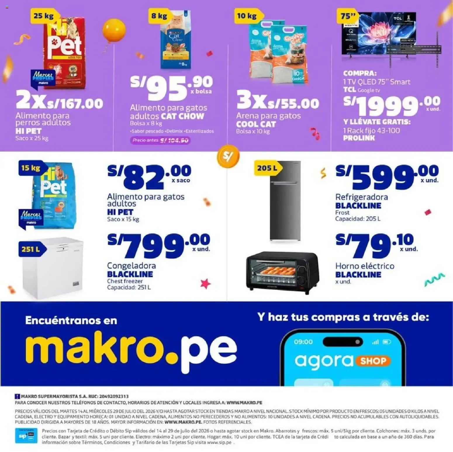 Catalogo de Precios Cumpleañeros Makro 14 de julio al 29 de julio 2026 - Pag 28