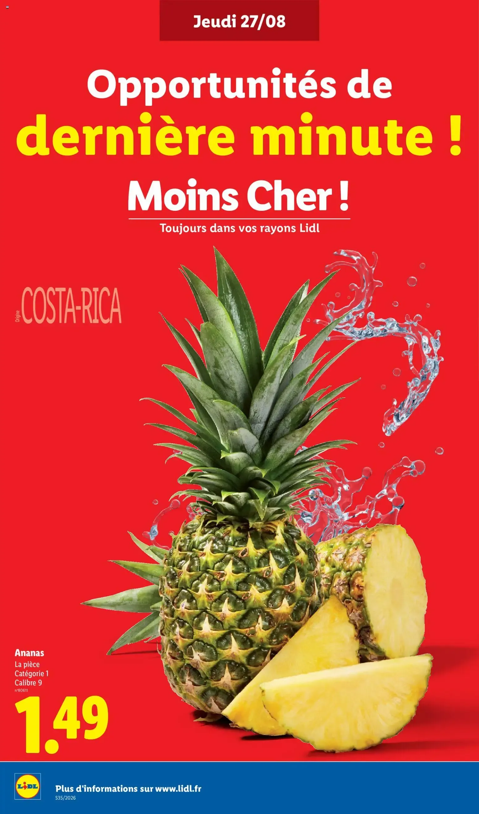 LIDL La rentrée des économies du 27 août au 2 septembre 2026 - Catalogue page 4
