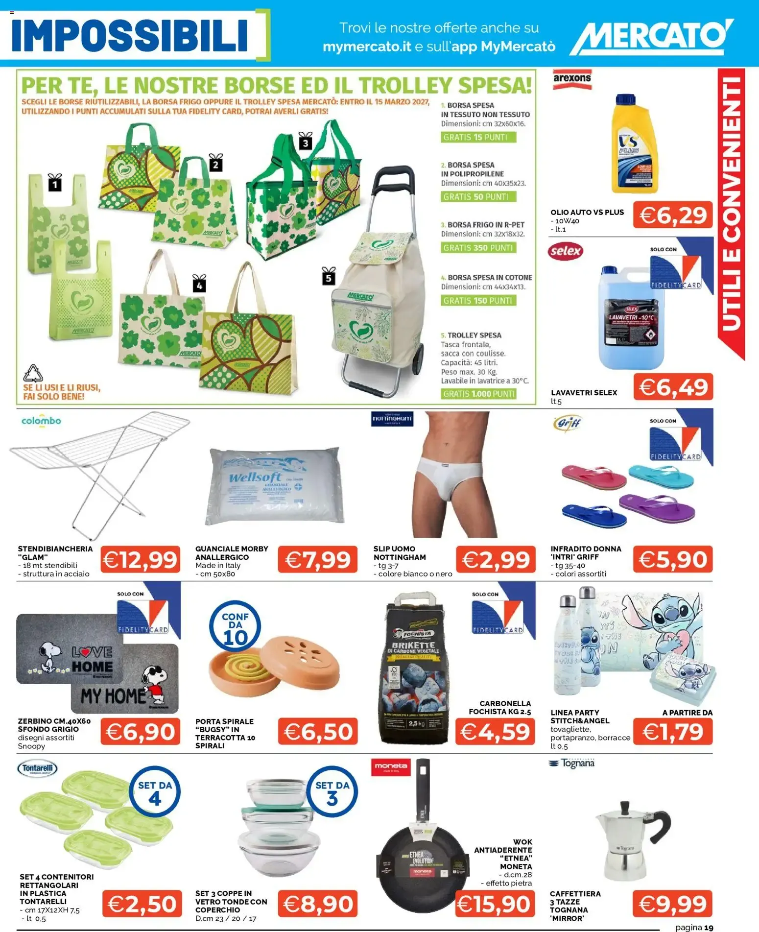 Mercatò volantino dal 13/08/2026 - online Offerte da 13 agosto a 23 agosto di 2026 - Pagina del volantino 19