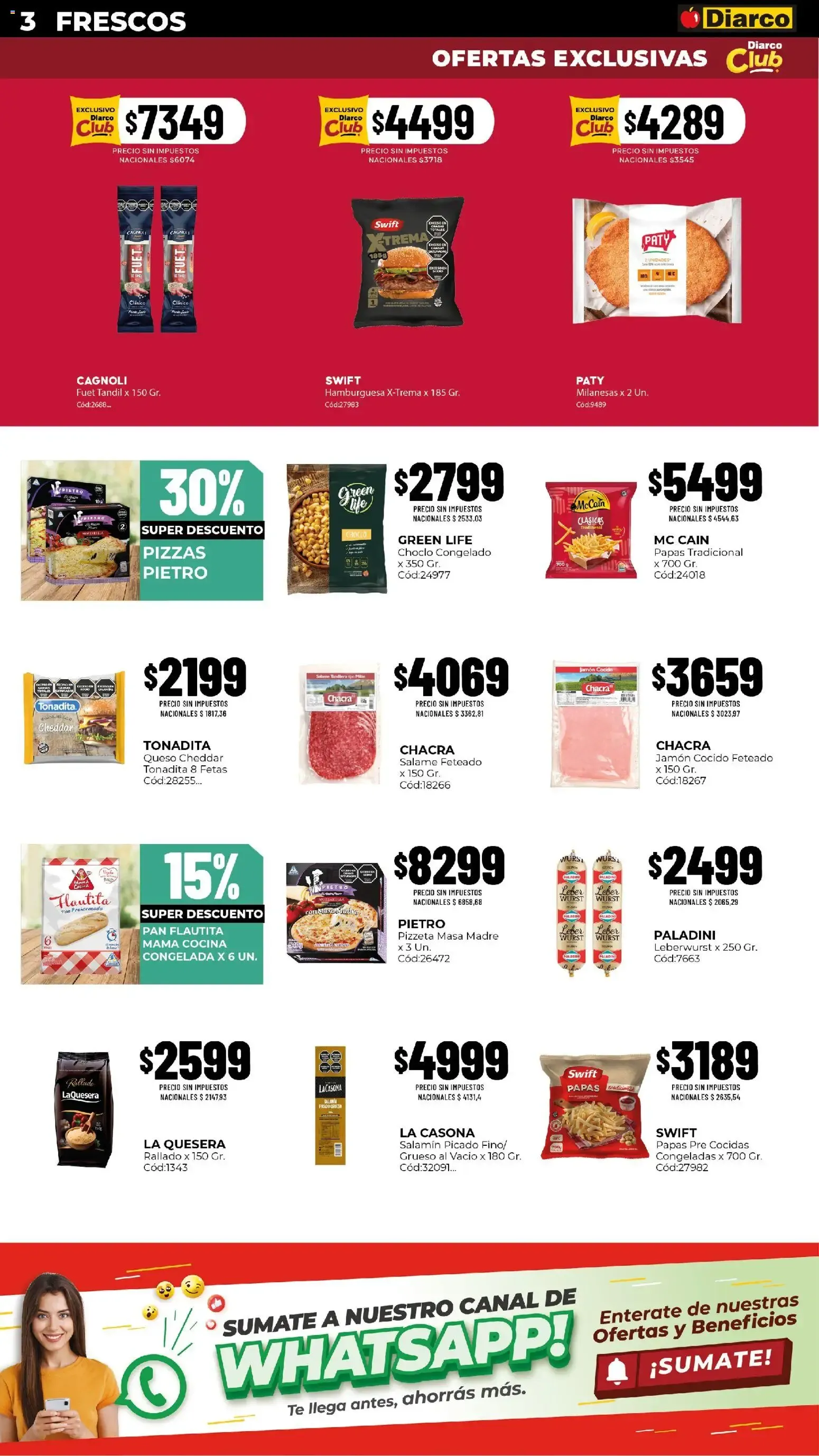 Ofertas de Diarco 14 de septiembre al 18 de septiembre 2026 - Página 3 del catálogo