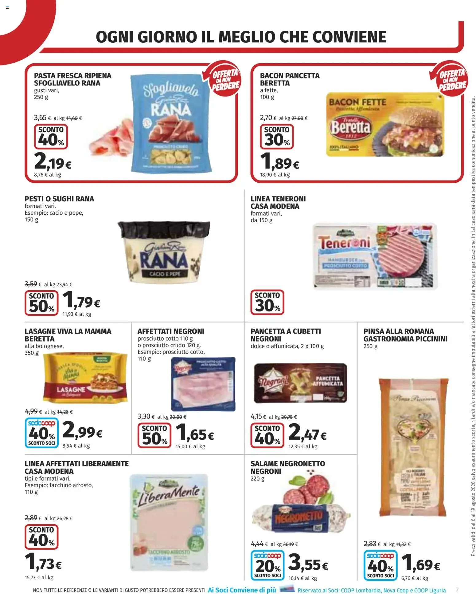 Volantino COOP Anteprima dal 06/08/2026 > NUOVO Promozioni da 6 agosto a 19 agosto di 2026 - Pagina del volantino 7