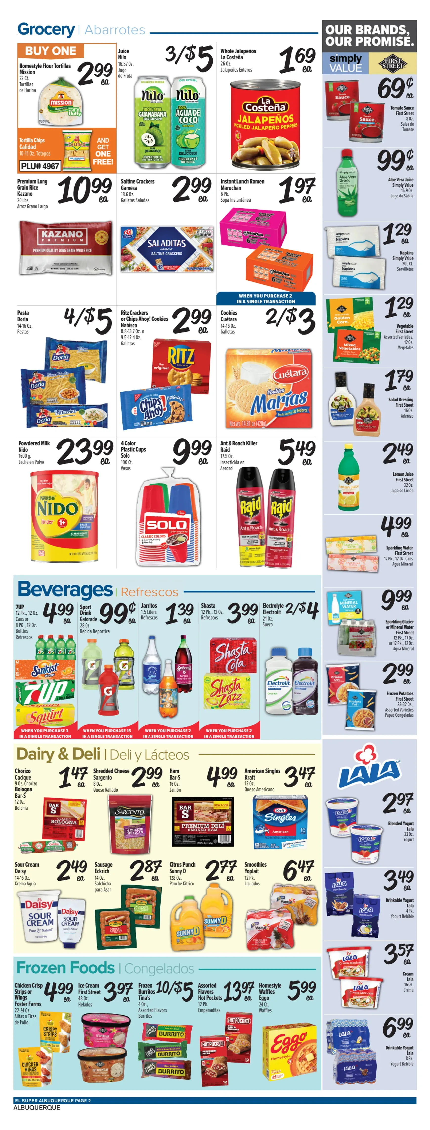 Weekly promotion El Super - Happy Labor Day & 4-Day Weekend Sale spanning from September 1 to September 8 2026 - Page 2 for Catalogue 365