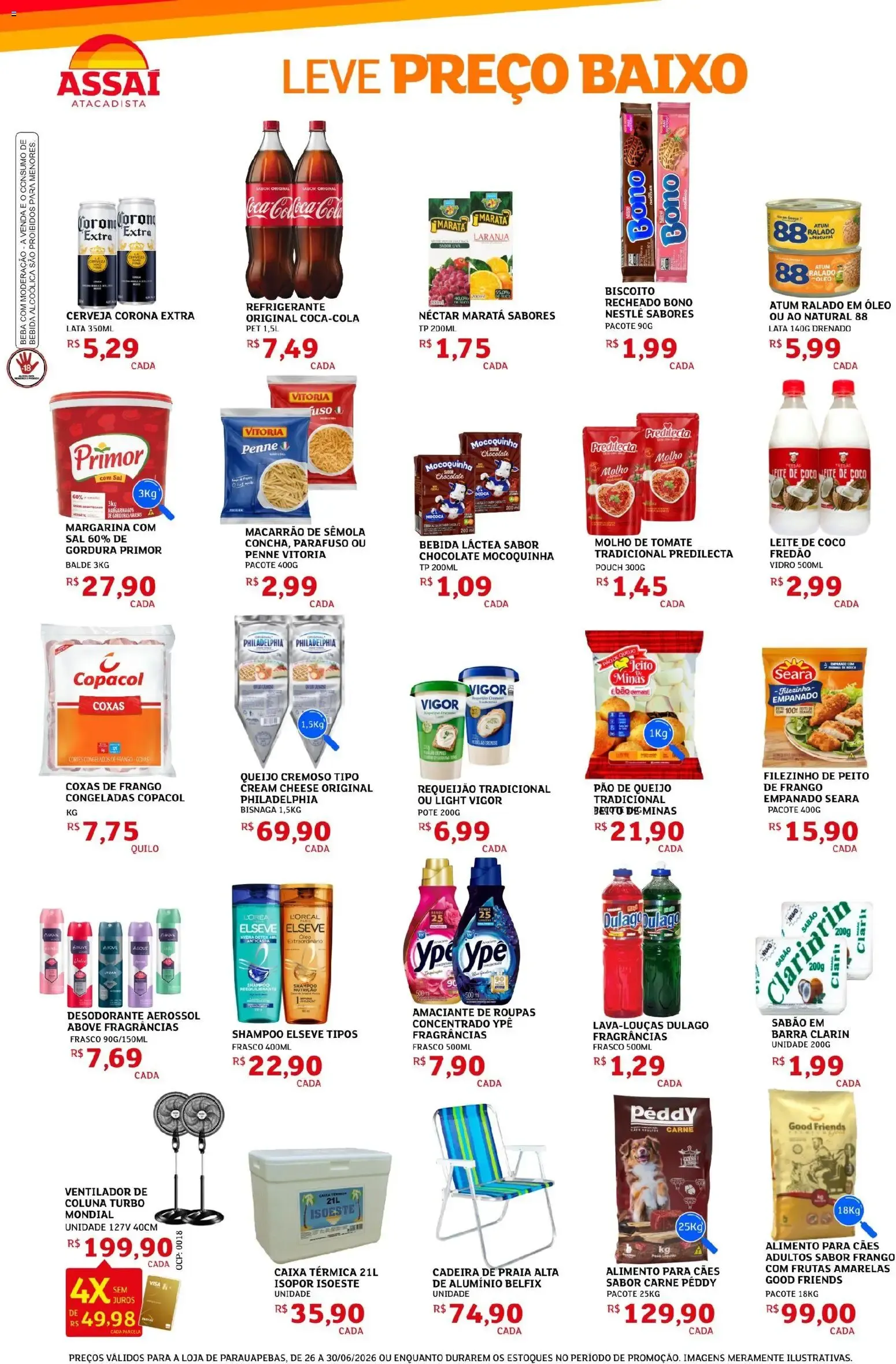 Encarte de Assaí Atacadista: Acelera com Preço Baixo 26 de junho até 30 de junho 2026 - Pagina 2