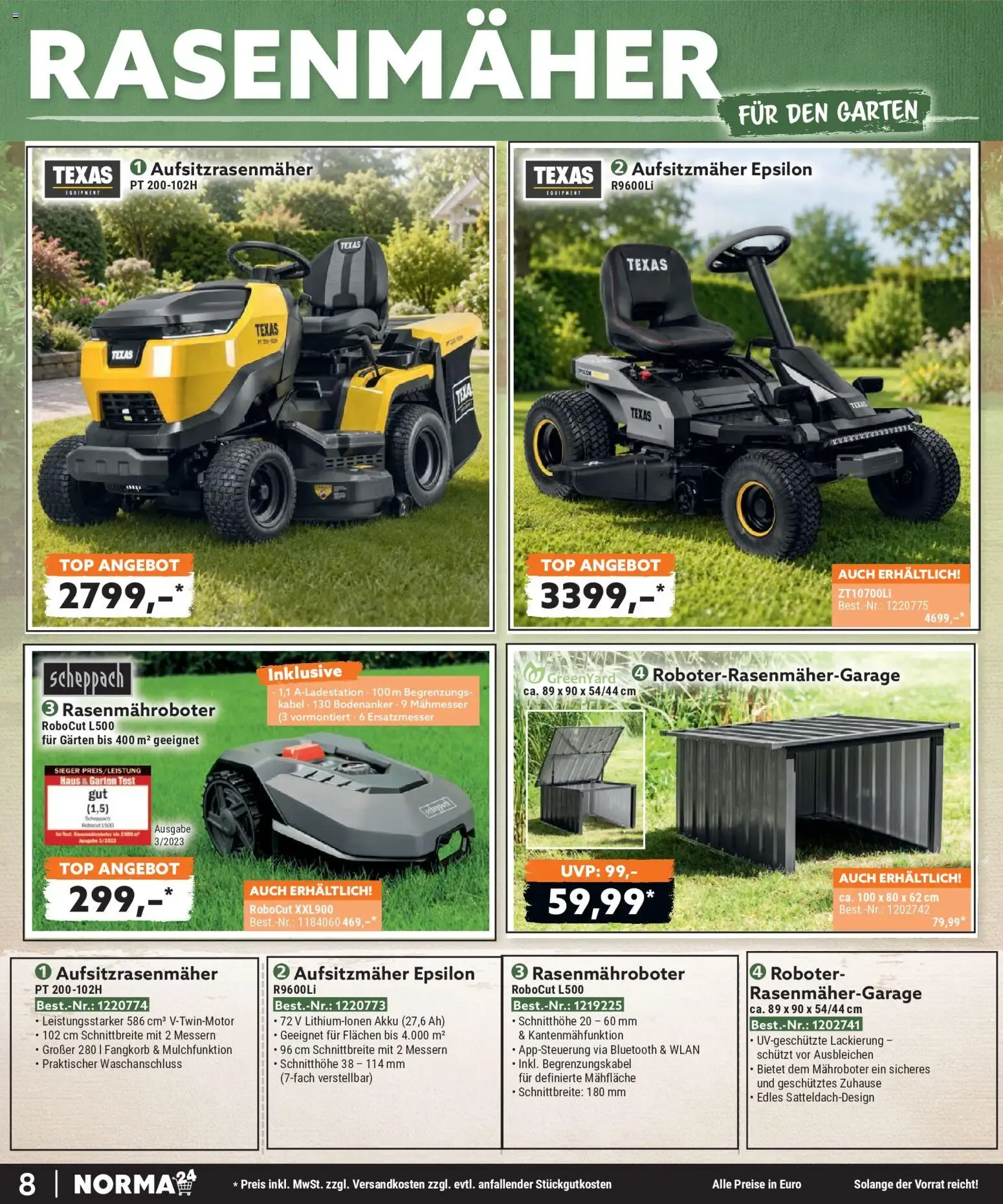 Norma Bestellmagazin Juli 2026 (ab 01.07.2026) zum blättern » Angebote von 1. Juli bis 31. Juli 2026 - Prospekt seite 8