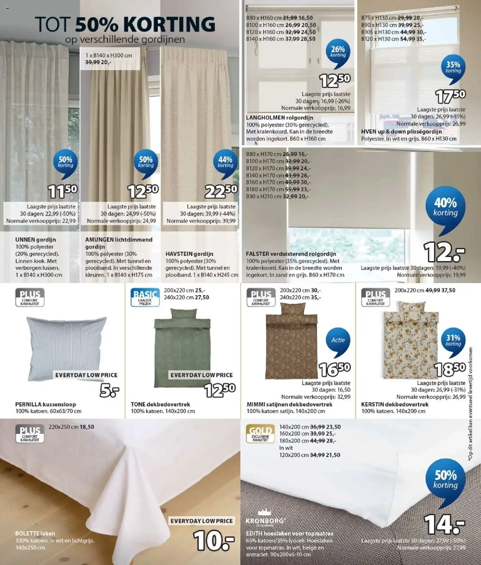 JYSK Tuin opruiming tot 60% korting van 27 juli tot 9 augustus 2026 - Folder pagina 7