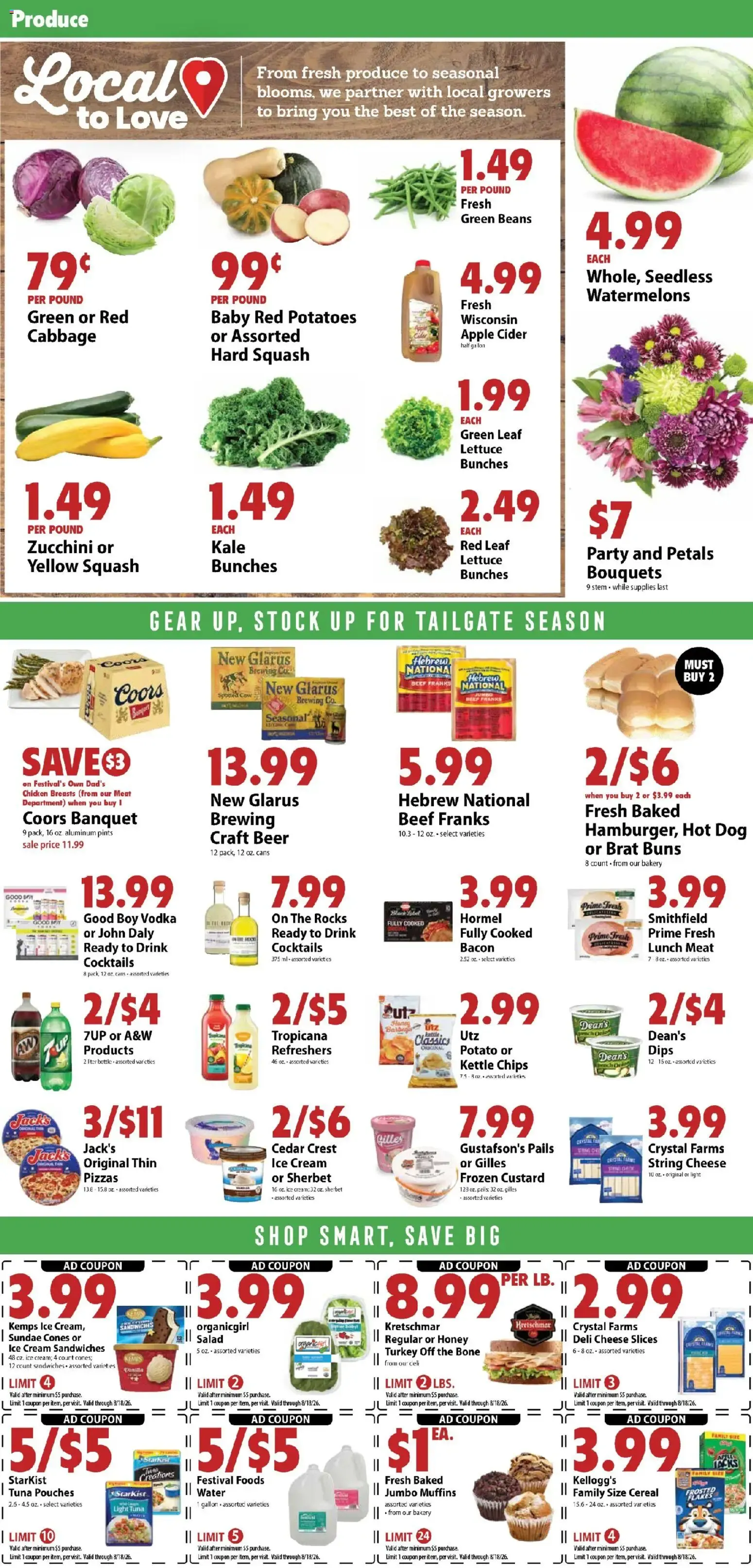 Weekly ad Festival Foods Weekly Ad from 08/12/2026 - Flyer from August 12 to August 18 2026 - Page 2